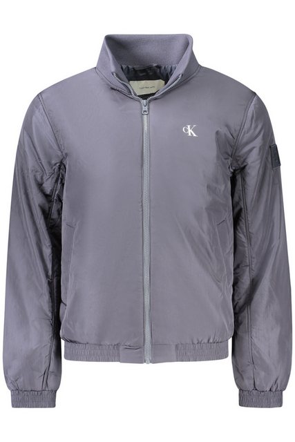 Calvin Klein Jeans Outdoorjacke Herrenjacke Blau mit Kontrastdetails – Nach günstig online kaufen