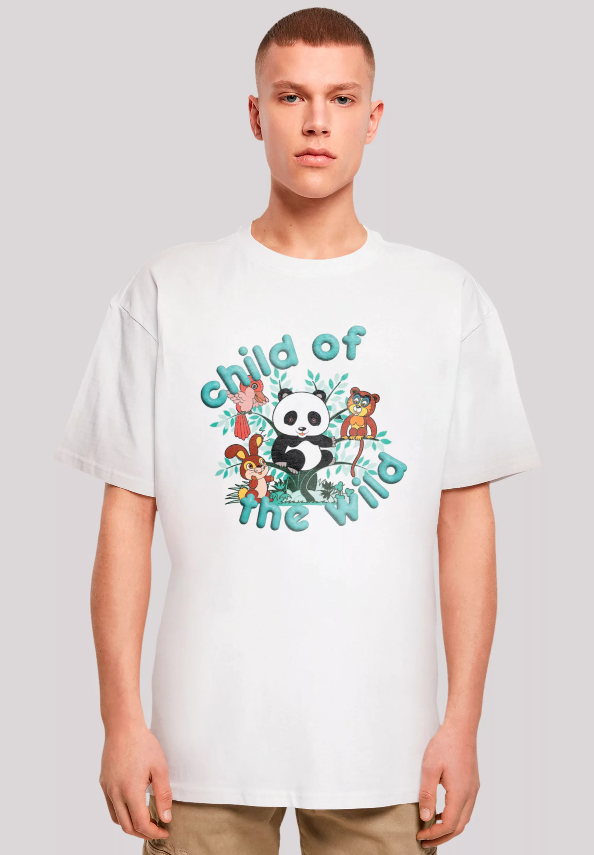 F4NT4STIC T-Shirt "Heroes of Childhood Tao Tao Child Of The Wild", Retro, H günstig online kaufen