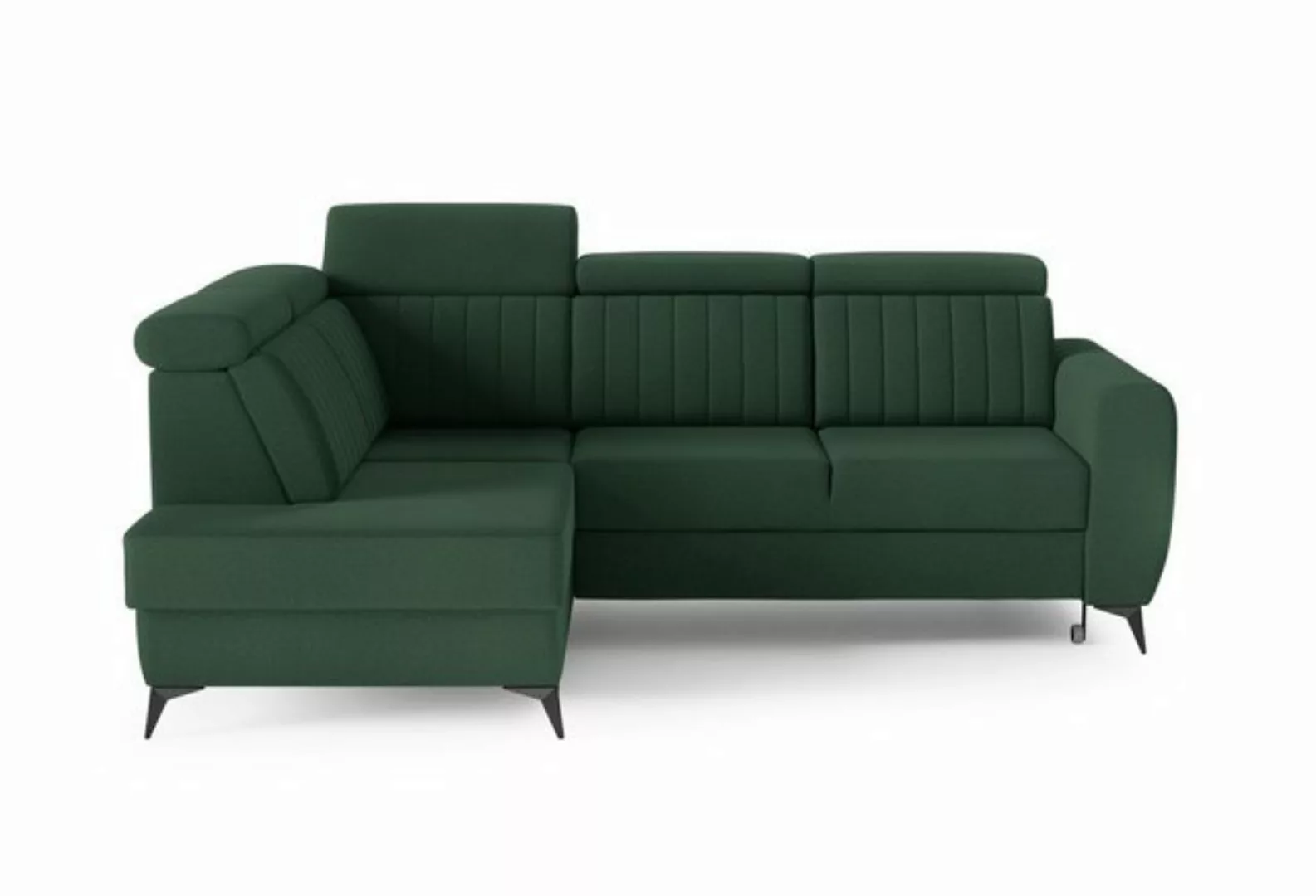 MOEBLO Ecksofa MOSTA II, Couch für Wohnzimmer, Schlafsofa Sofagarnitur Sofa günstig online kaufen