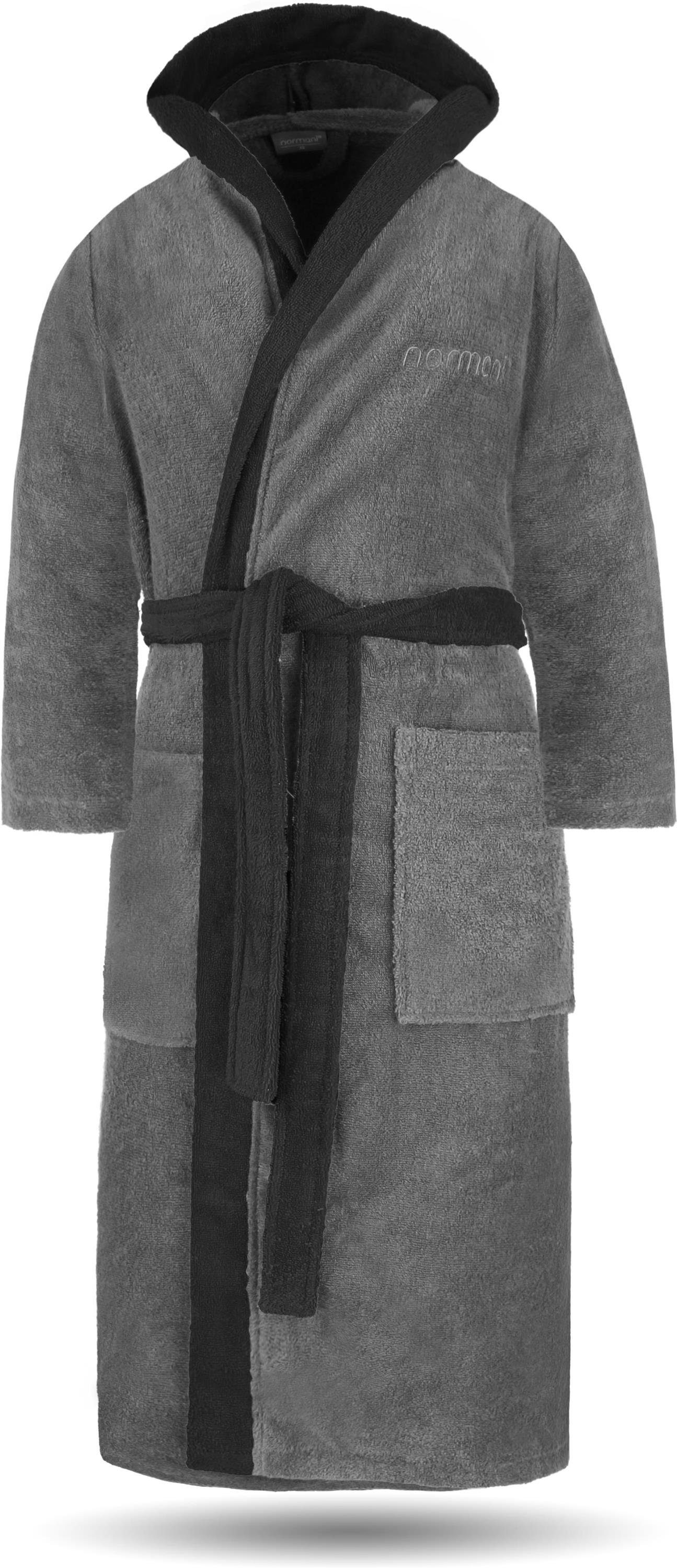 normani Damenbademantel, 122, Baumwolle, Kapuze, Bindegürtel, günstig online kaufen