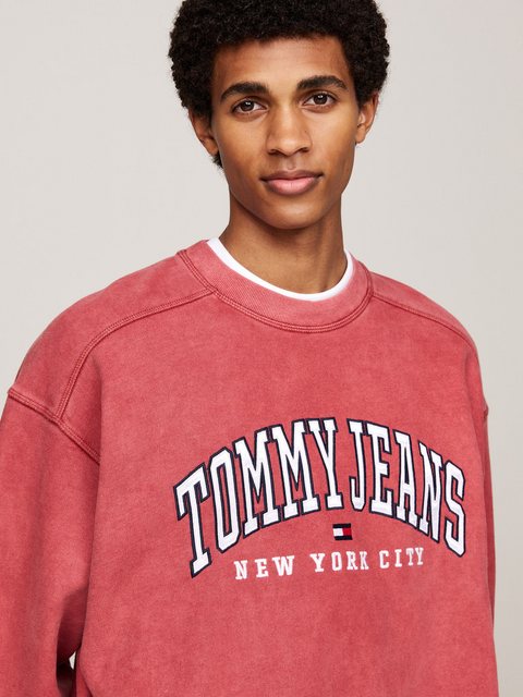Tommy Jeans Sweatshirt TJM RLX TJ GD VARSITY CREW günstig online kaufen
