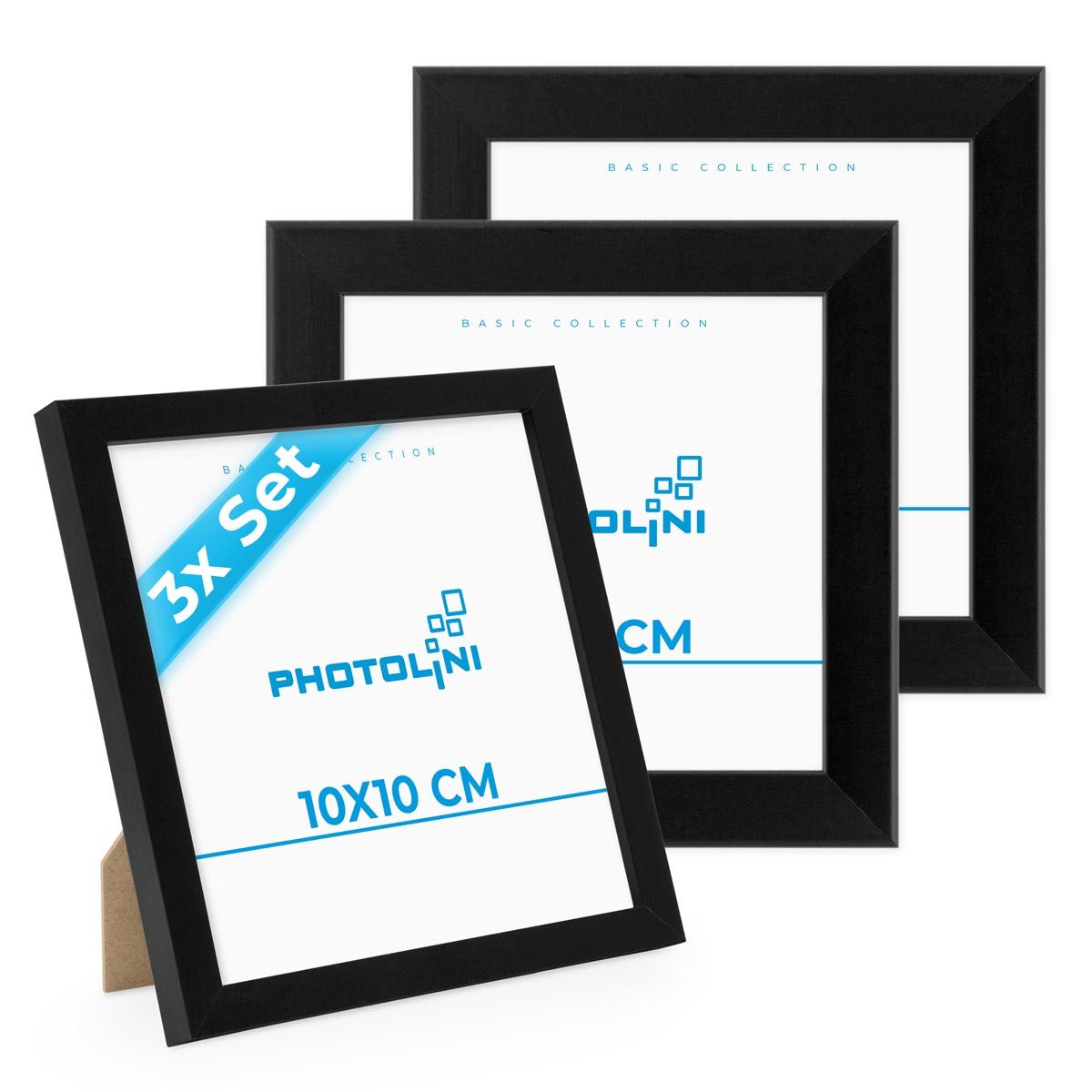 PHOTOLINI Bilderrahmen 3er Set, stabiles MDF-Holz, günstig online kaufen