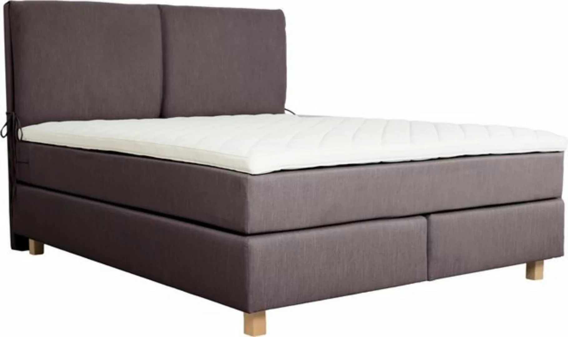 Home affaire Boxspringbett "Nele", inkl. Topper im schlichtem Design günstig online kaufen