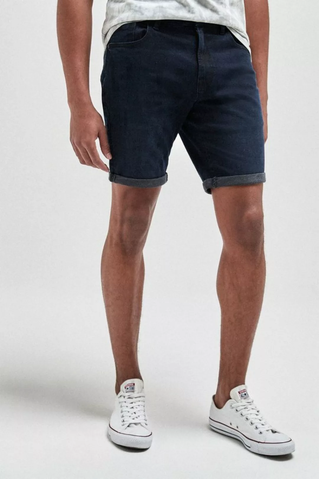 Next Jeansshorts Jeansshorts mit Stretch im Straight Fit (1-tlg) günstig online kaufen