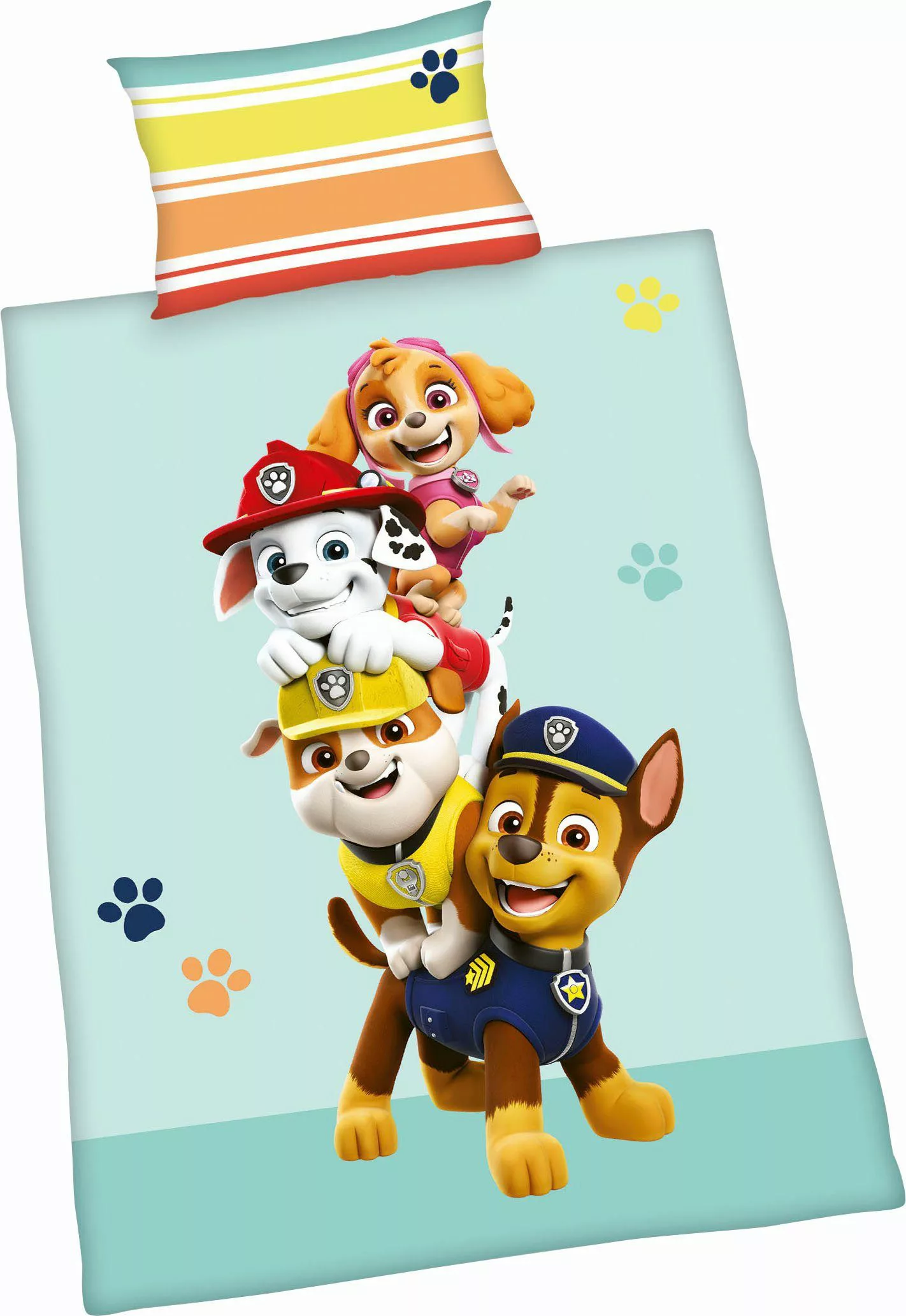 PAW PATROL Babybettwäsche Paw Patrol, Flanell, günstig online kaufen