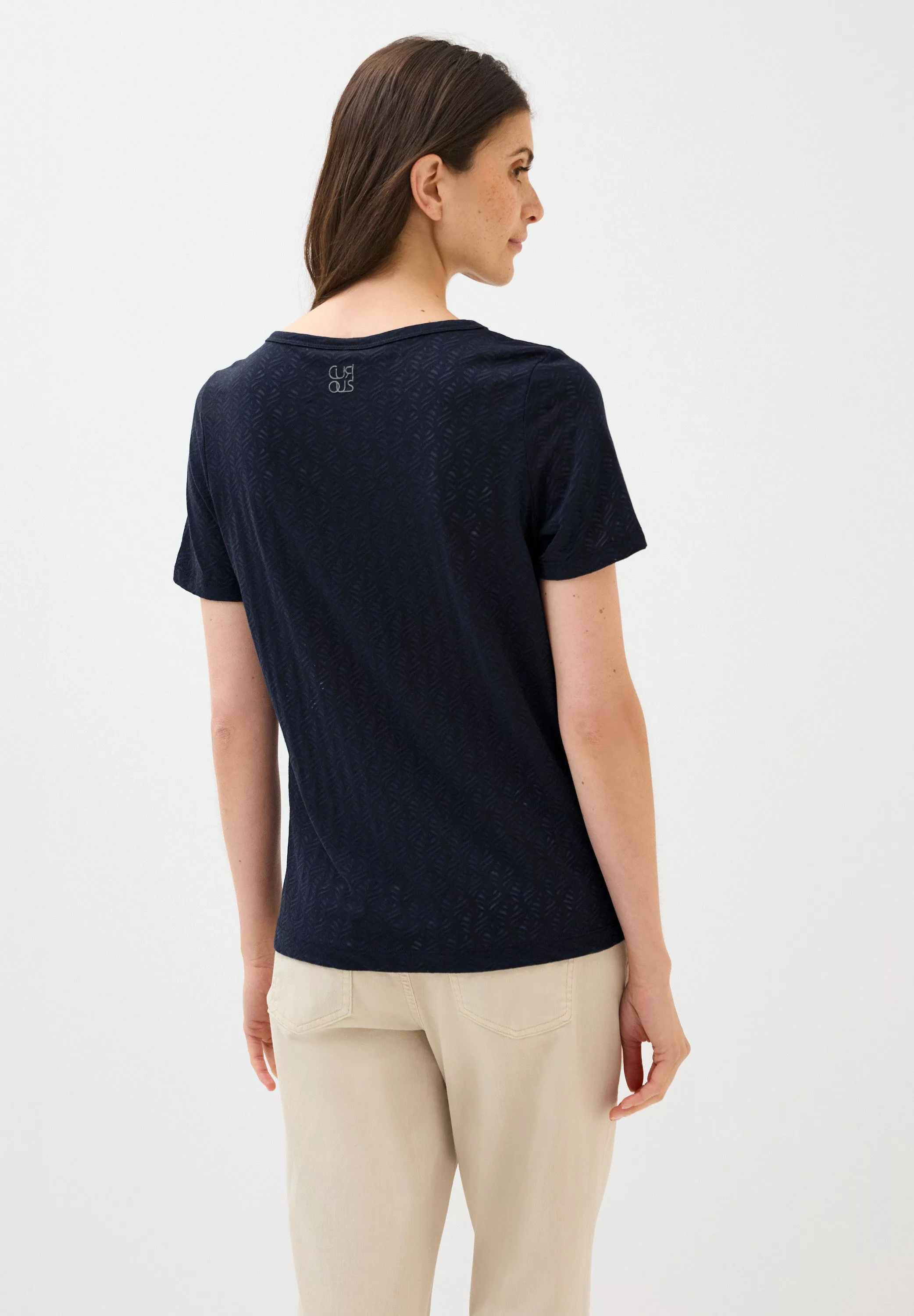 CECIL T-Shirt mit Burnout-Optik günstig online kaufen