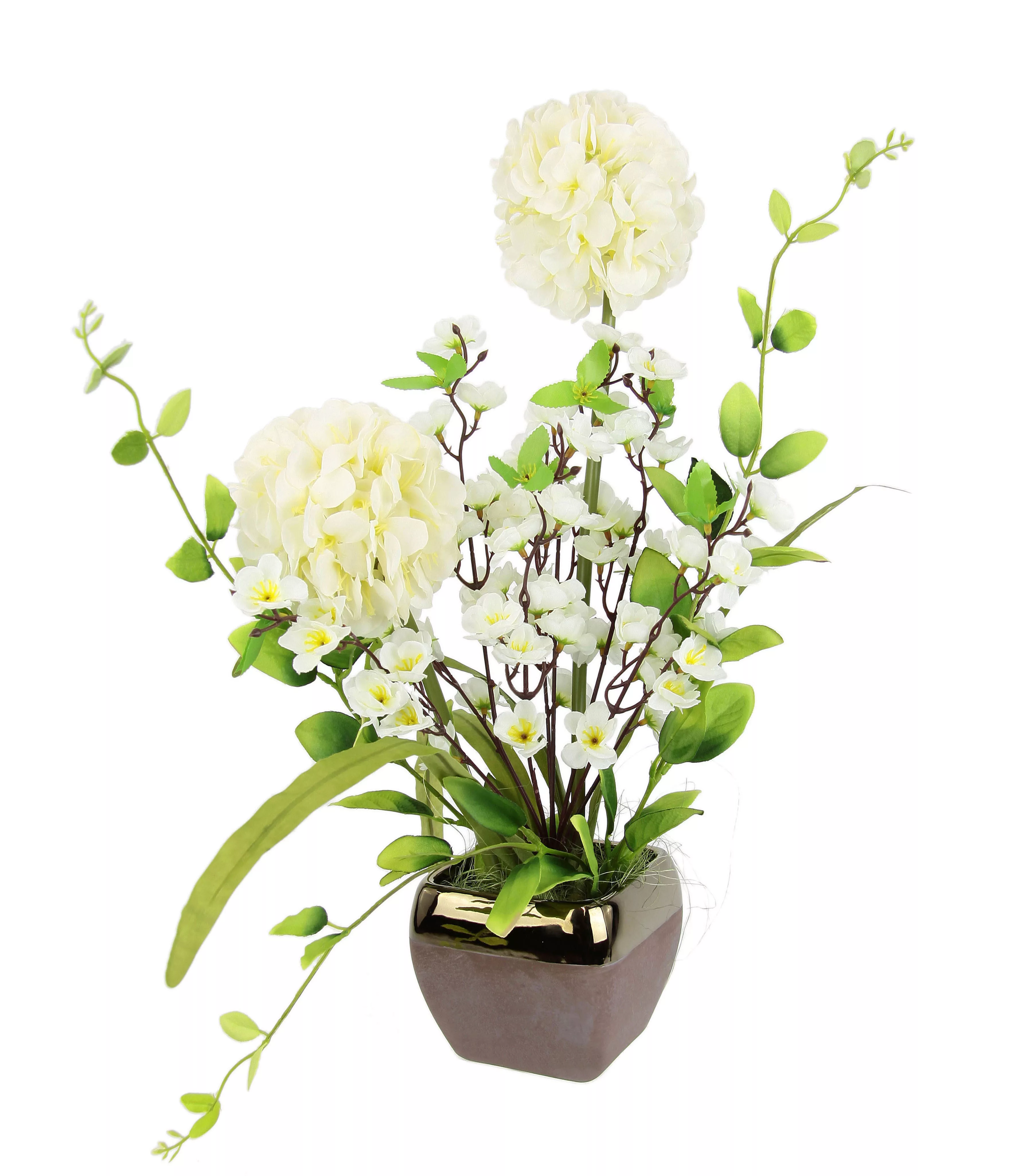 I.GE.A. Kunstblume "Arrangement Allium", Topf aus Keramik günstig online kaufen