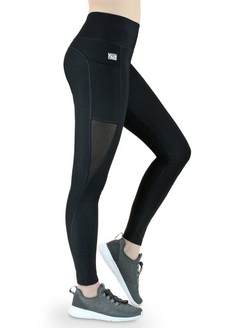 VS Variosports Highwaist Leggings Damen sport leggings lang, mit Handytasch günstig online kaufen