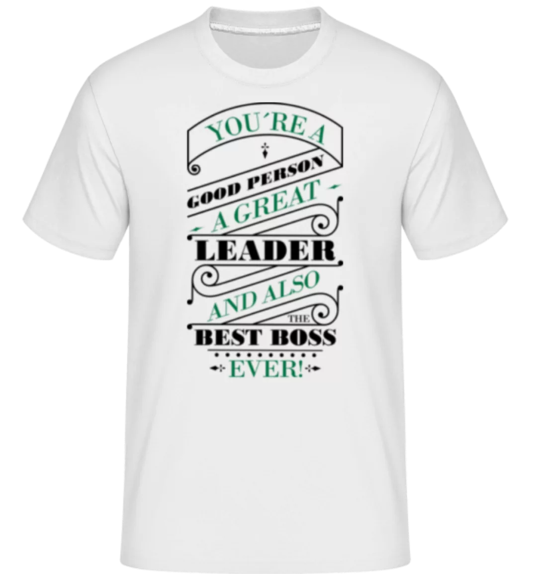 Motiv Best Boss Ever · Shirtinator Männer T-Shirt günstig online kaufen