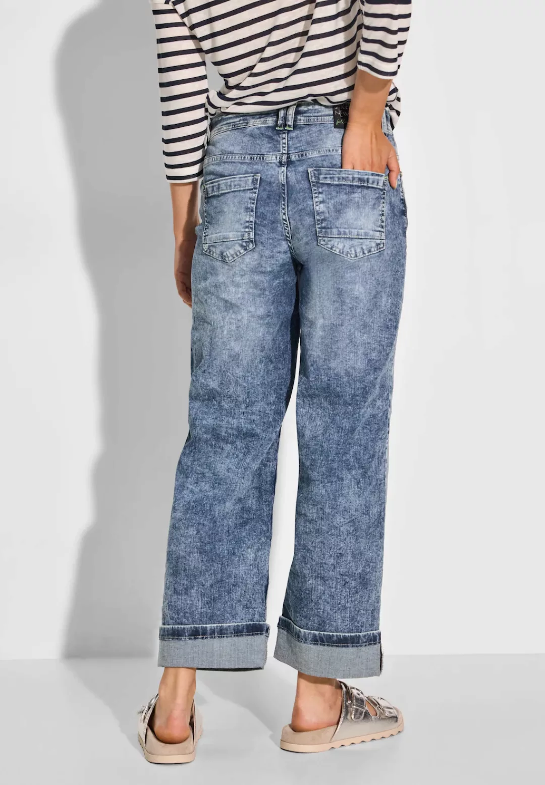 Cecil Loose-fit-Jeans, High Waist günstig online kaufen