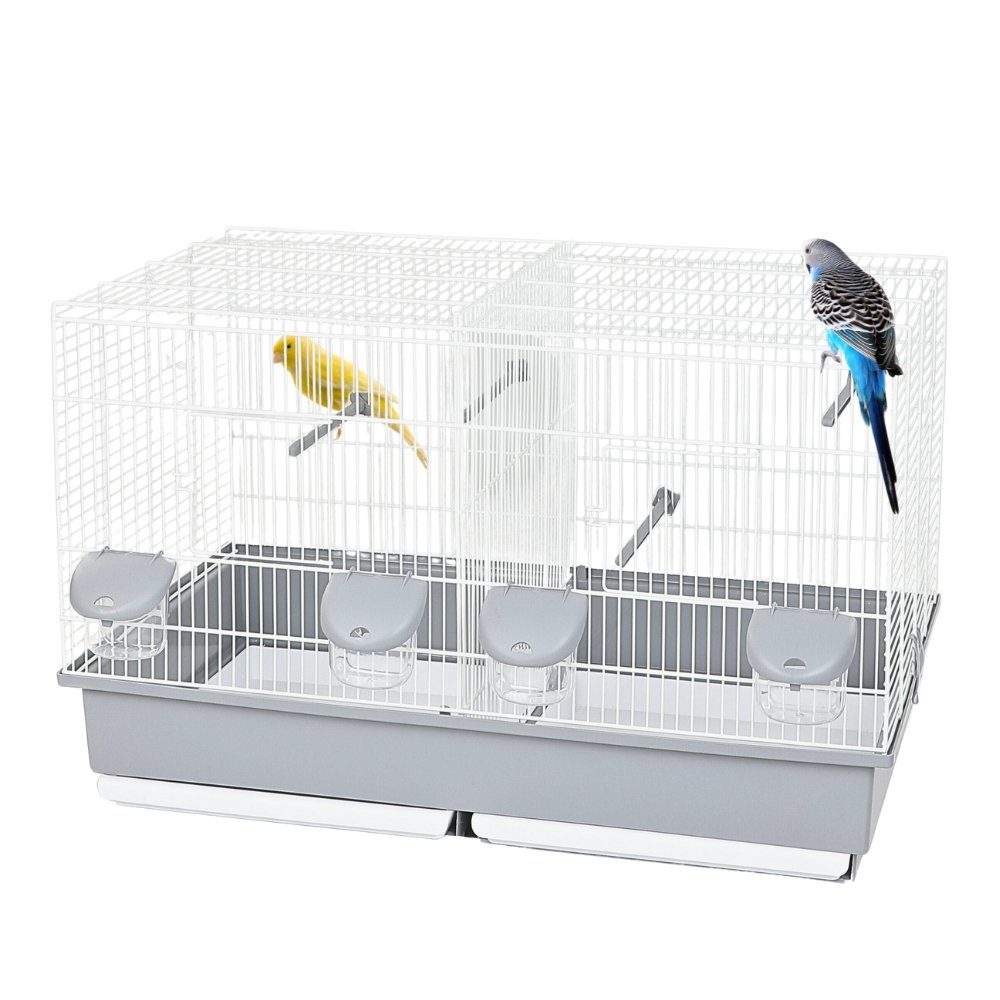 GarPet Vogelkäfig Vogelkäfig Doppelkäfig Käfig Teilbar günstig online kaufen