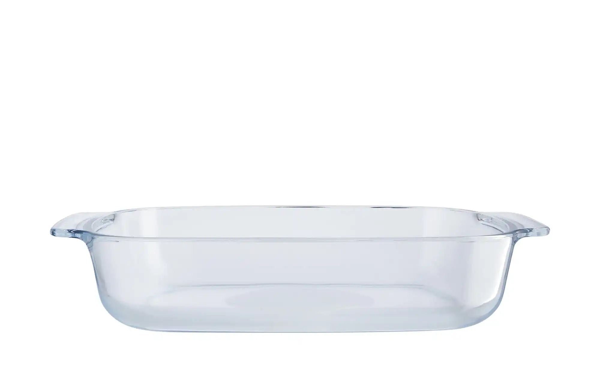 KHG Auflaufform mit Griffen 2 0 l   ¦ transparent/klar ¦ Glas ¦ Maße (cm): günstig online kaufen