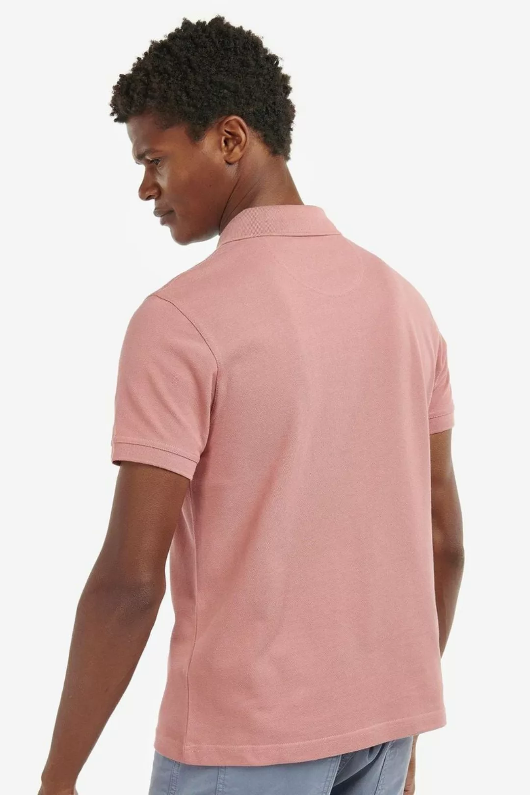 Barbour Pique Poloshirt Rosa - Größe XL günstig online kaufen