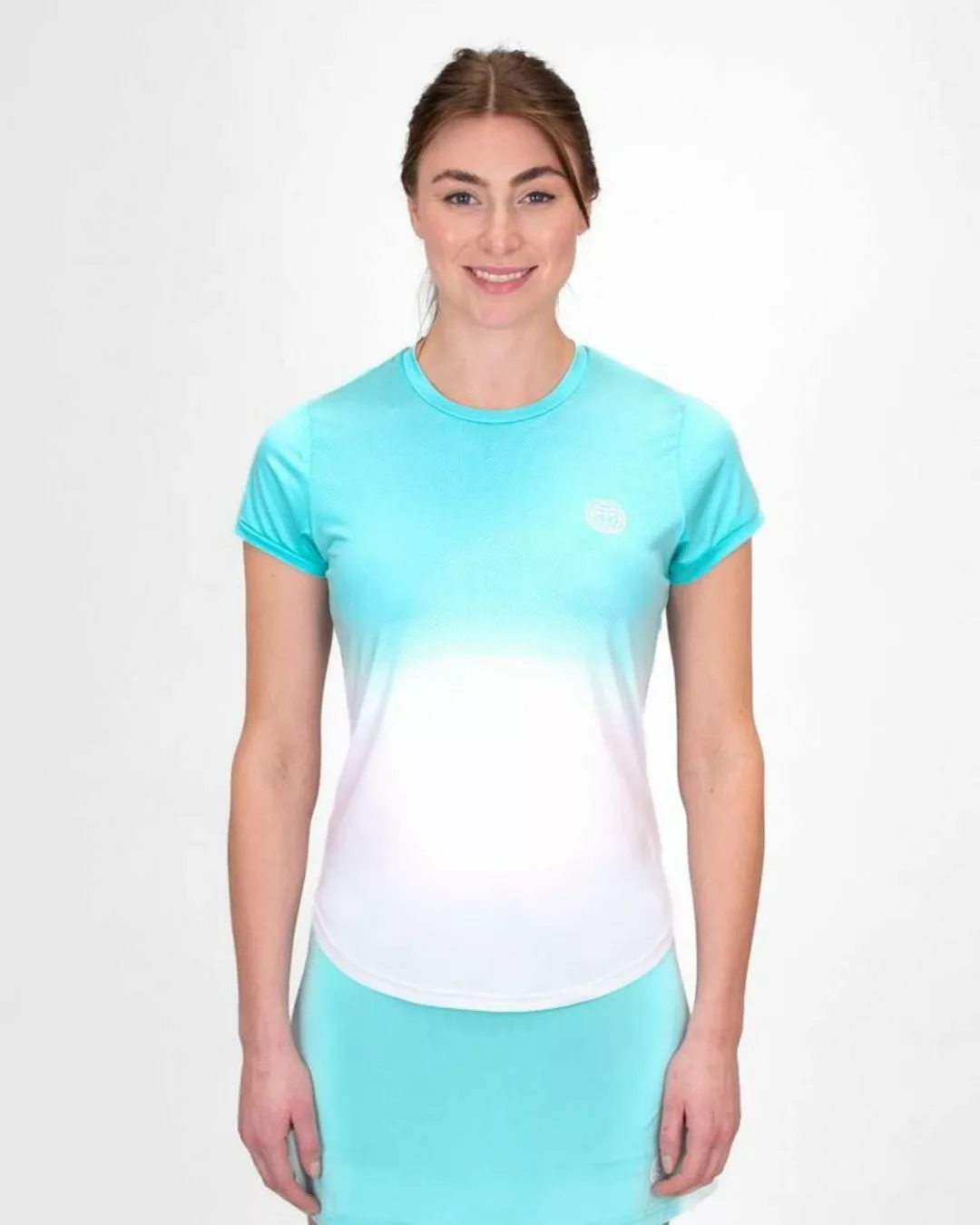 BIDI BADU Tennisshirt Crew Tennisshirt für Damen in hellblau günstig online kaufen