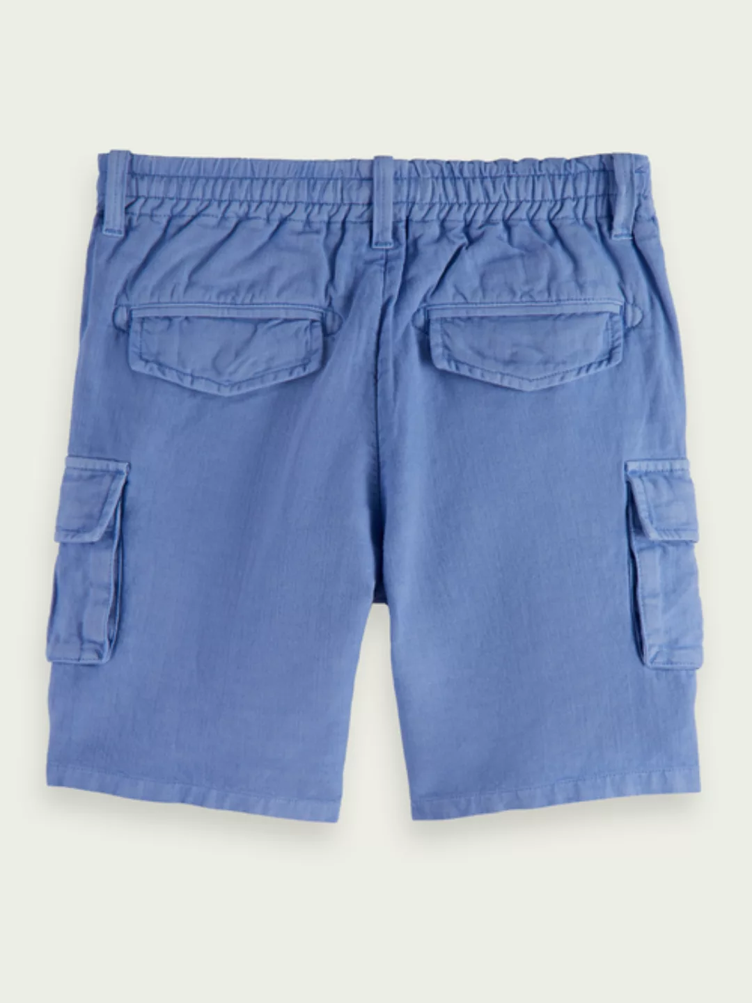 Scotch & Soda Cargo-Shorts aus einer Leinenmischung mit „Garment-Dye“-Effek günstig online kaufen