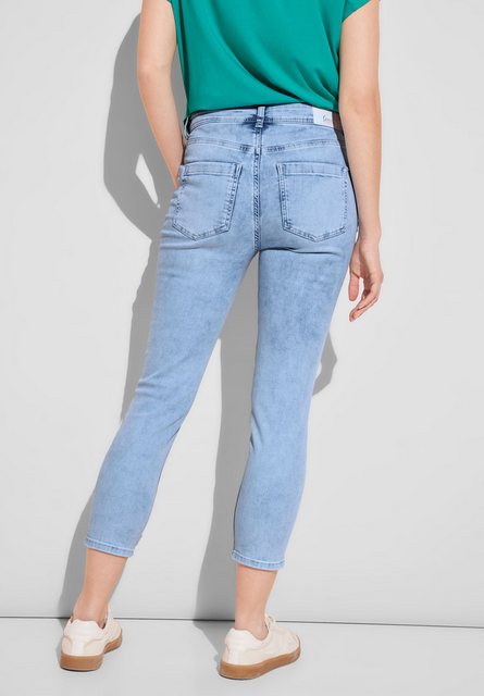 STREET ONE 7/8-Jeans aus Baumwolle mit Stretchanteil günstig online kaufen