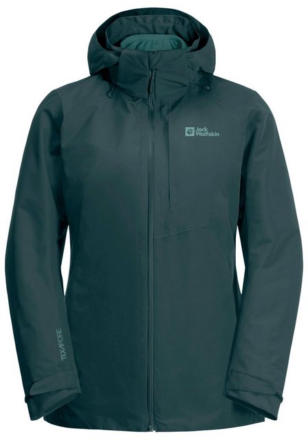 Jack Wolfskin 3-in-1-Funktionsjacke "BERGLAND 3IN1 JKT W", mit Kapuze günstig online kaufen