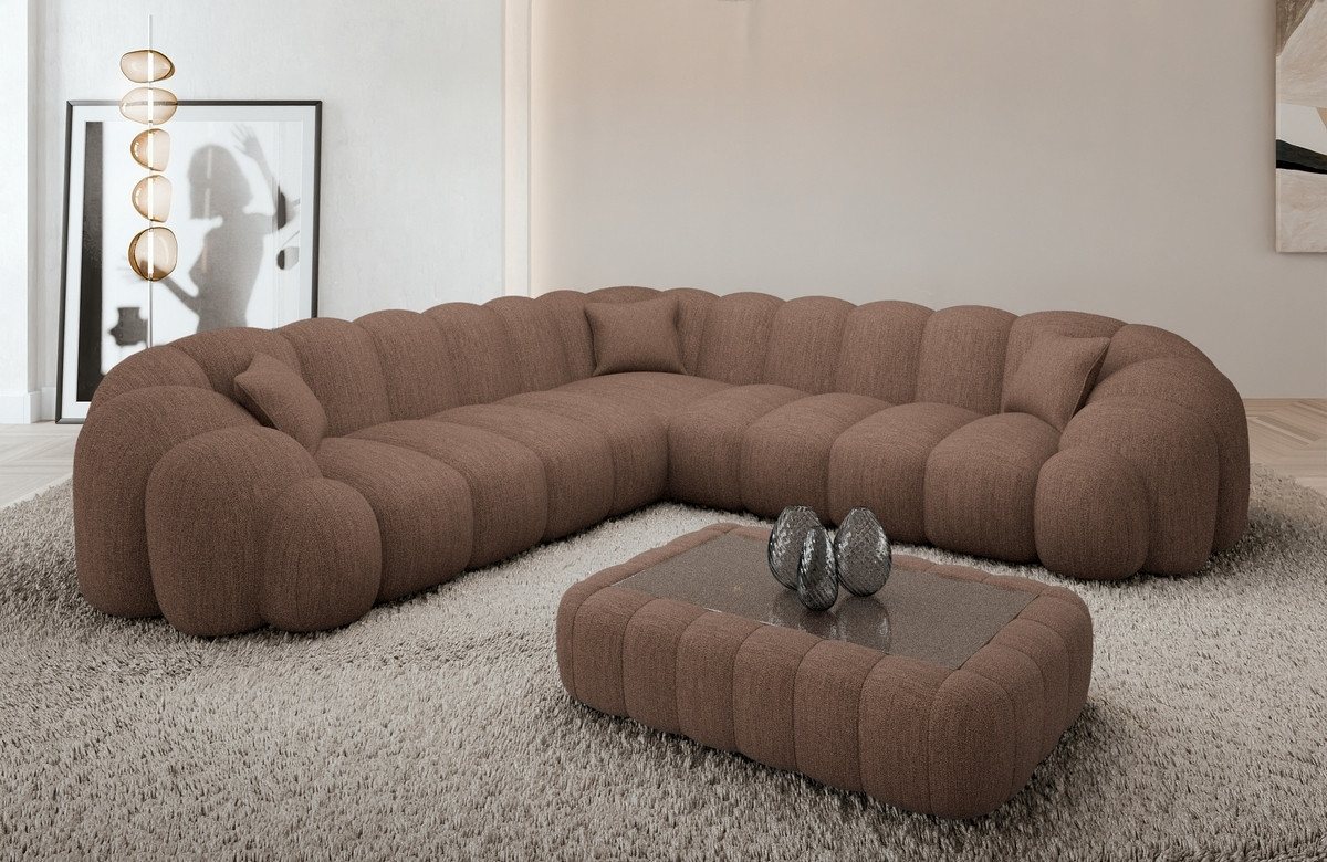 Sofa Dreams Ecksofa Rajada L Form 4-Sitzer Stoff, Loungesofa günstig online kaufen