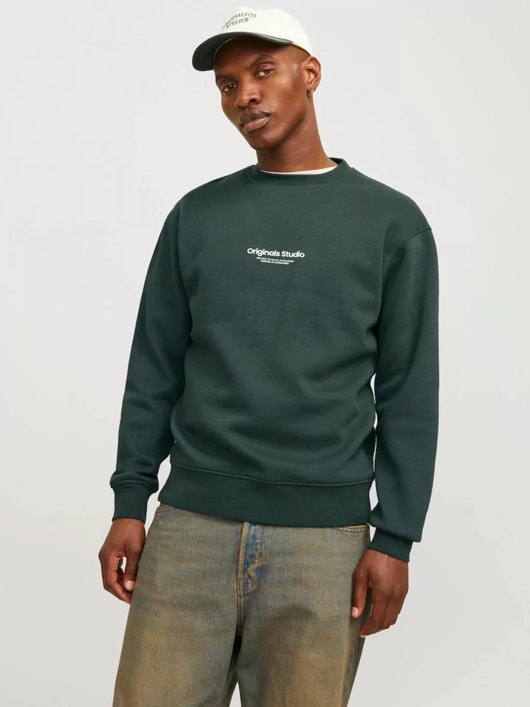 Jack & Jones Sweatshirt Weiches Sweatshirt mit 3D Print Relaxed Fit JORVEST günstig online kaufen