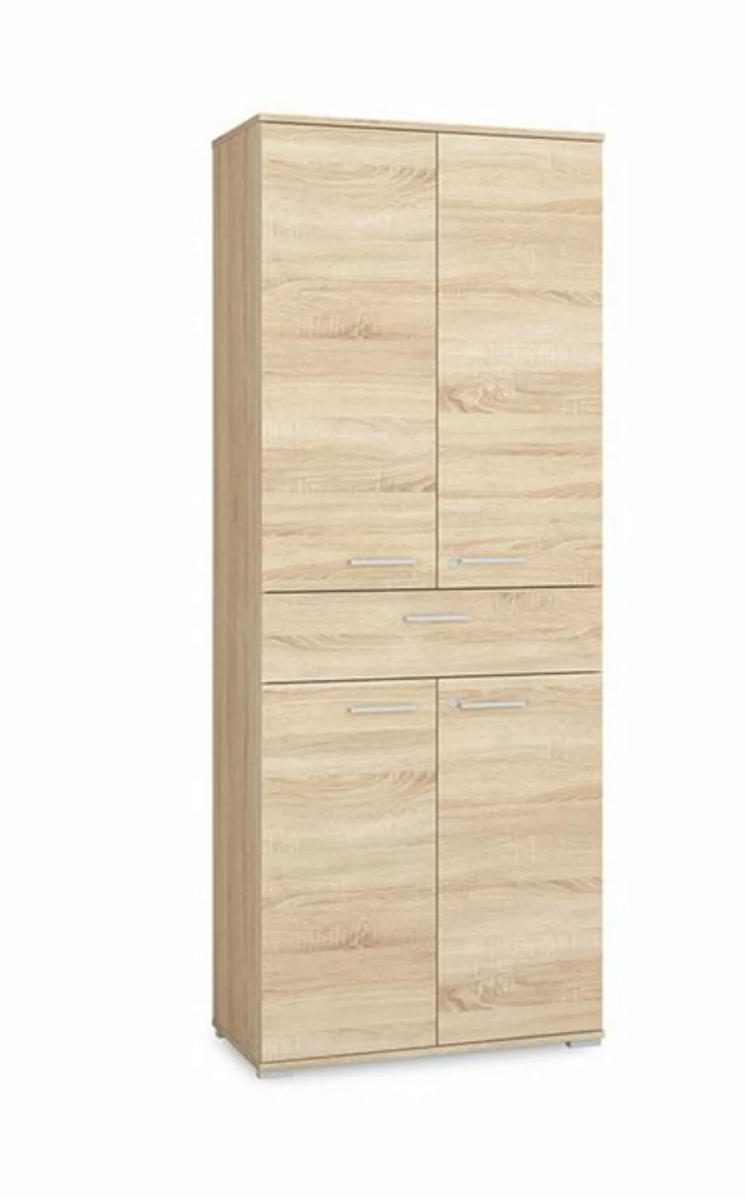 Feldmann-Wohnen Aktenschrank Optimal B/T/H: 79 cm / 41 cm / 204 cm günstig online kaufen