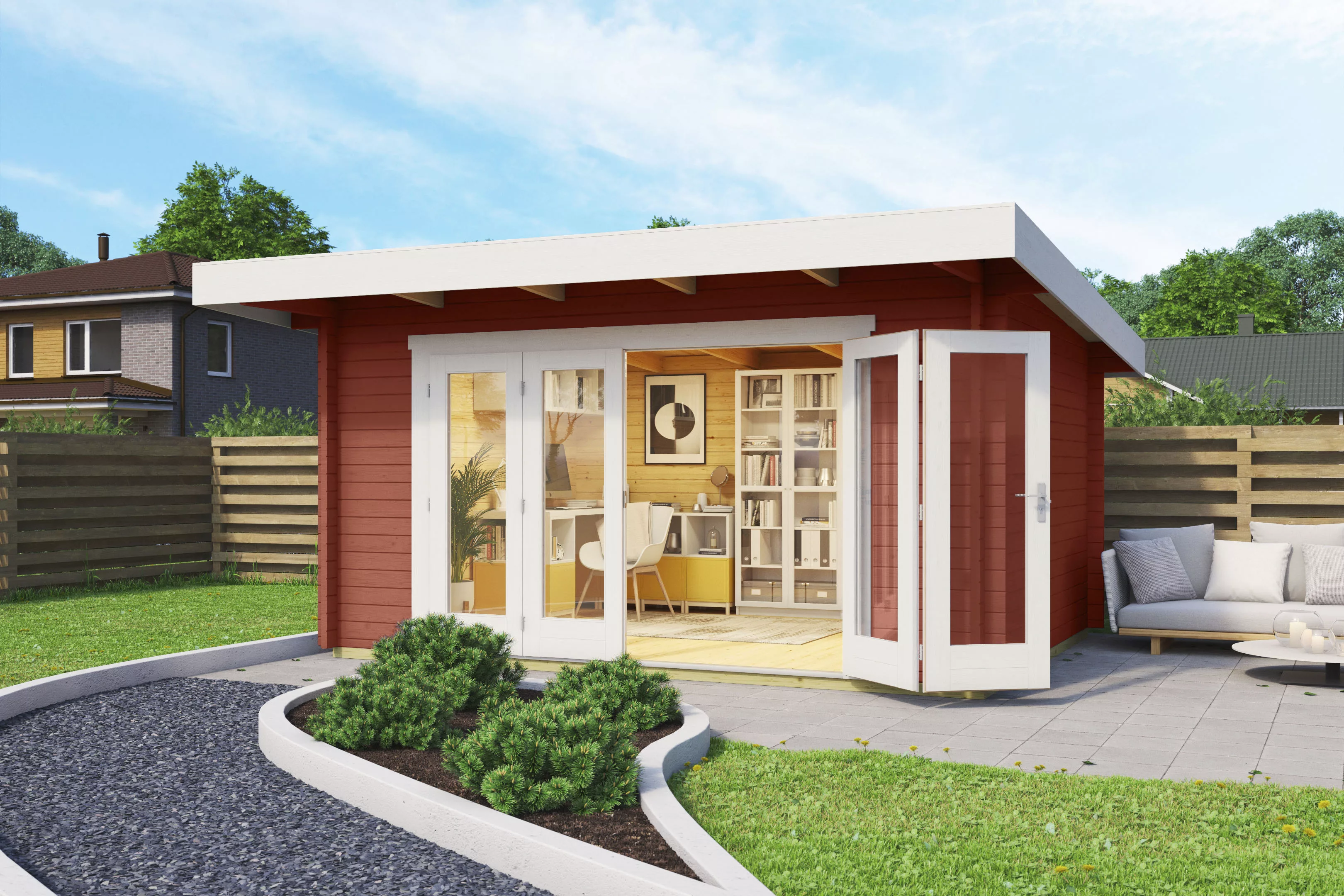 LASITA MAJA Gartenhaus "SUSSEX", (Set, inkl. Fussbodenbretter zum verlegen) günstig online kaufen