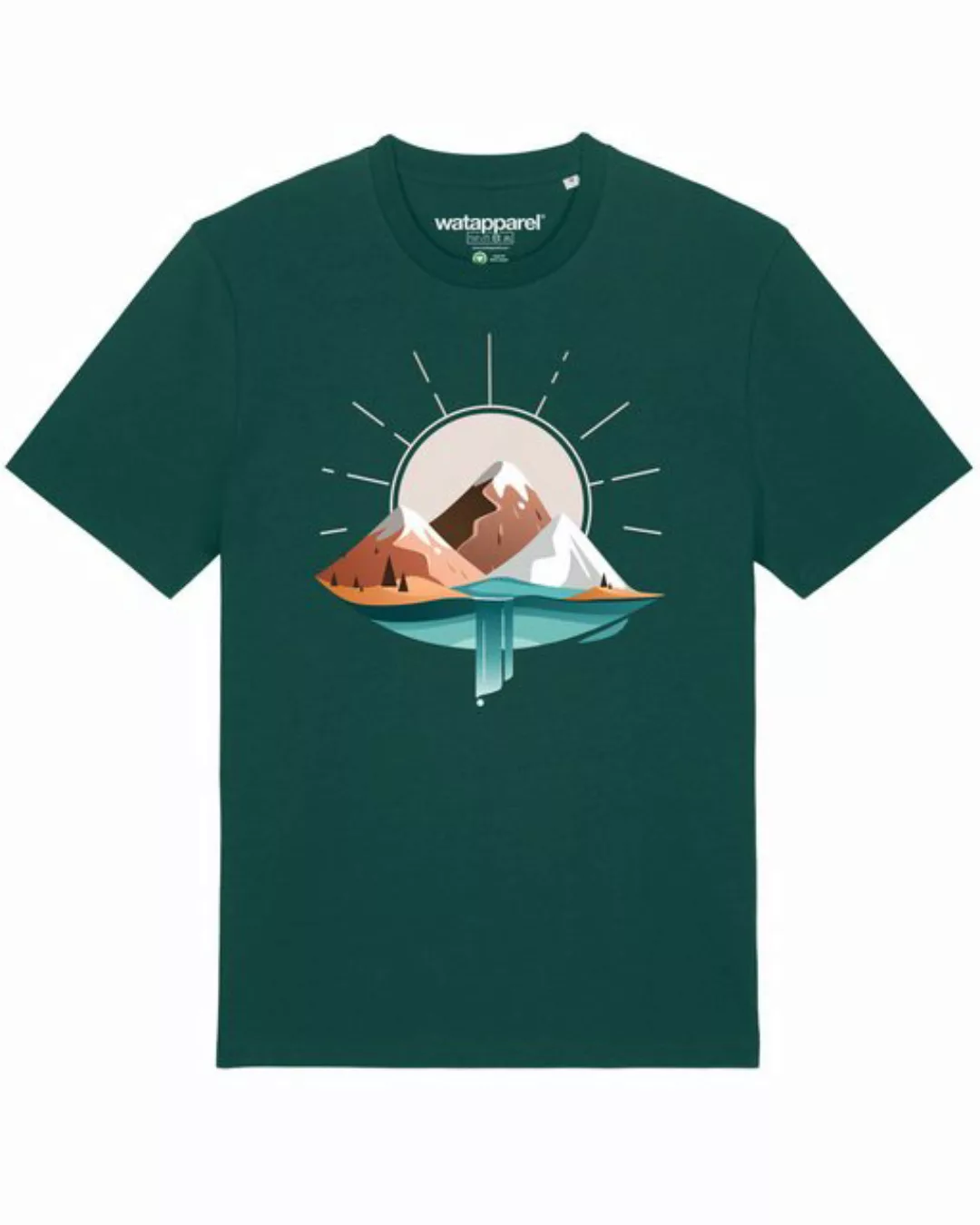 wat? Apparel Print-Shirt Sunrise & Lake (1-tlg) günstig online kaufen
