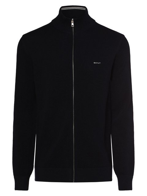 Gant Strickjacke COTTON PIQUE ZIP CARDIGAN günstig online kaufen