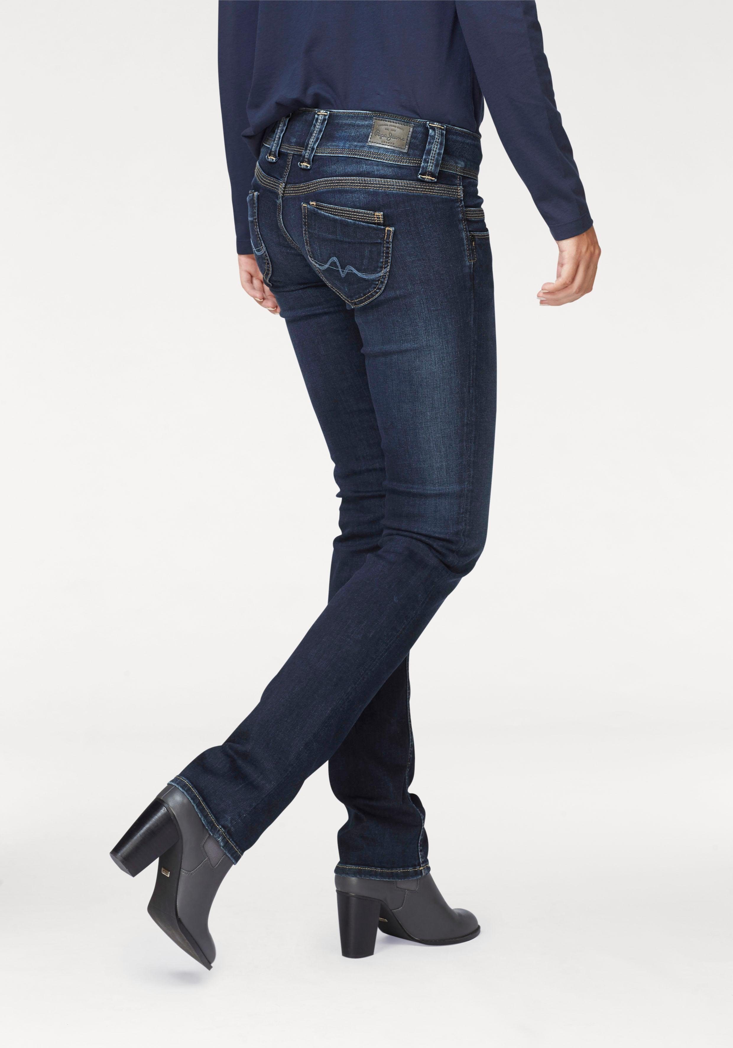 Pepe Jeans Straight-Jeans VENUS mit Badge günstig online kaufen