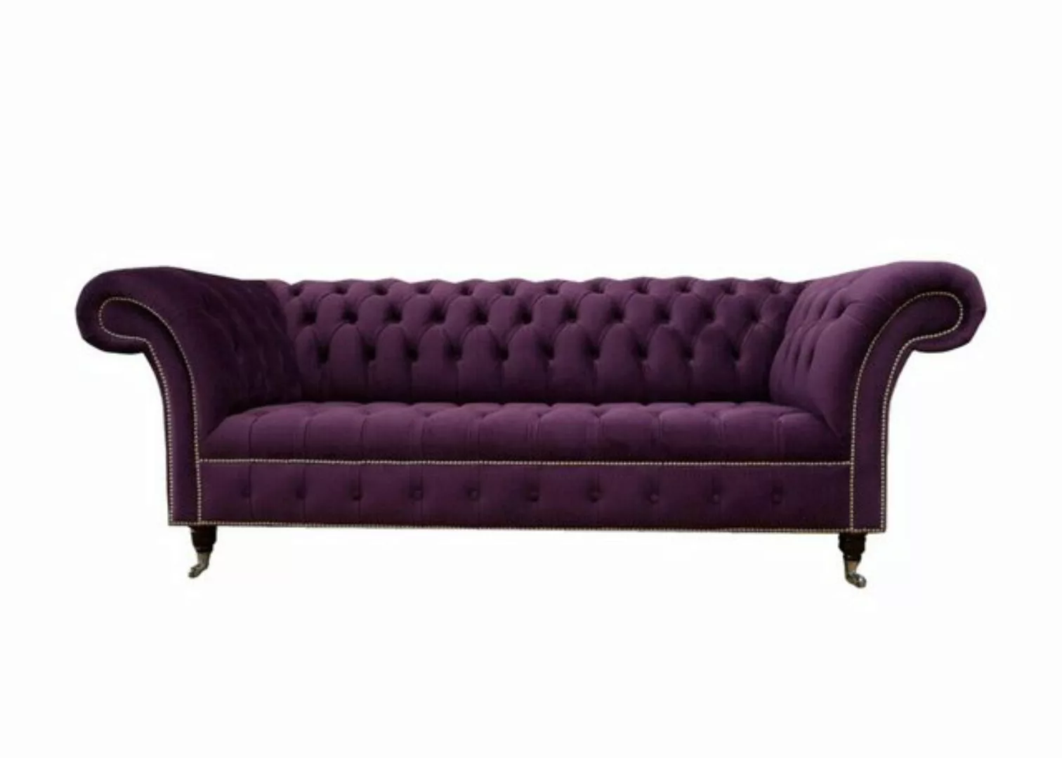 JVmoebel Sofa Chesterfield 3 Sitzer Designer Sofa Polster Sofas Couchen Sto günstig online kaufen