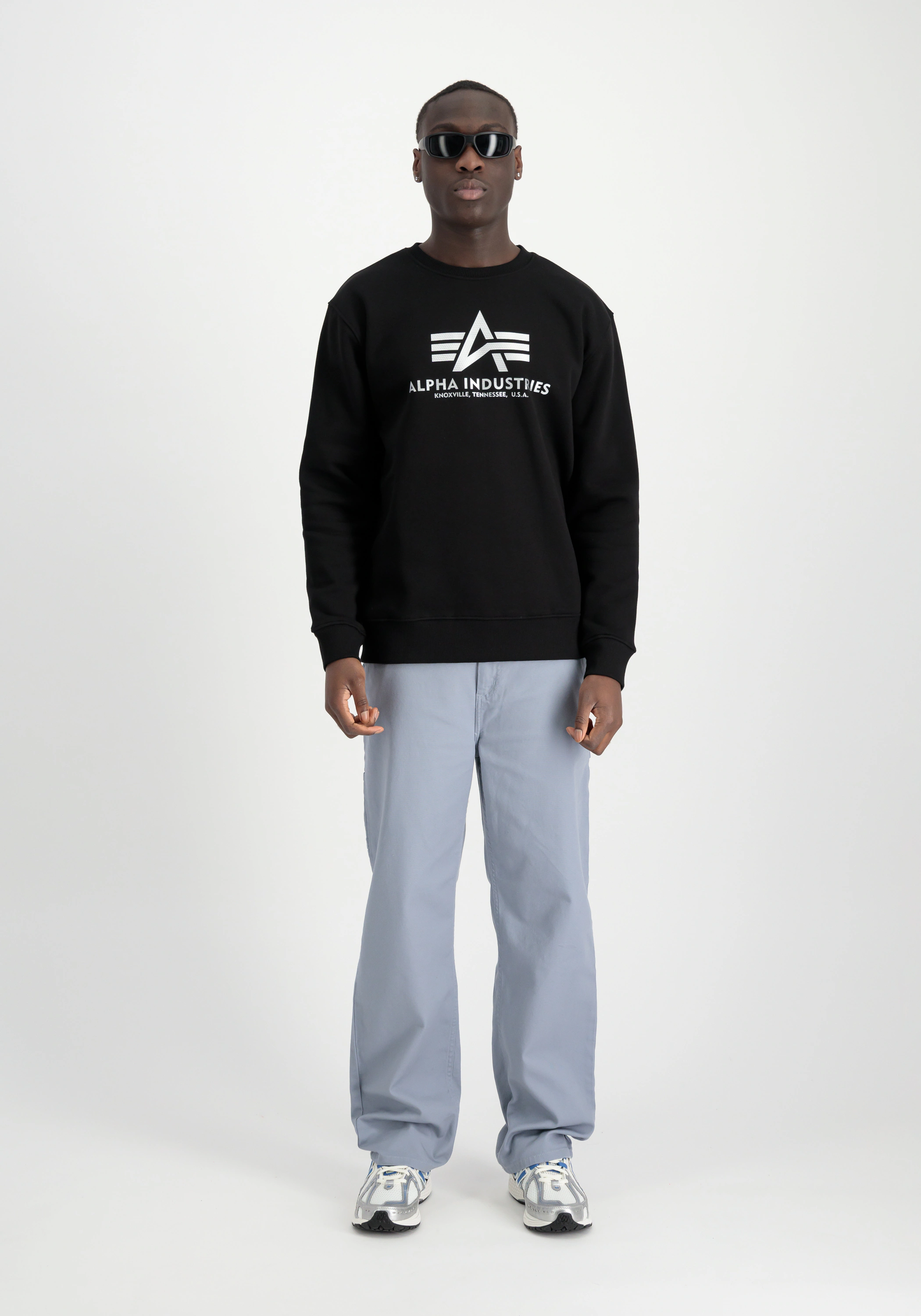 Alpha Industries Sweater "Basic Sweatshirt Carbon Sweatshirt" günstig online kaufen
