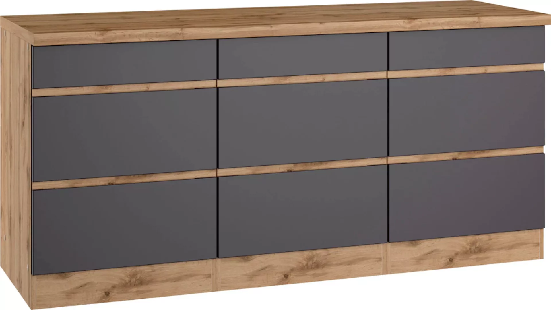 KOCHSTATION Unterschrank "KS-Riesa", Breite 180 cm, MDF-Fronten günstig online kaufen