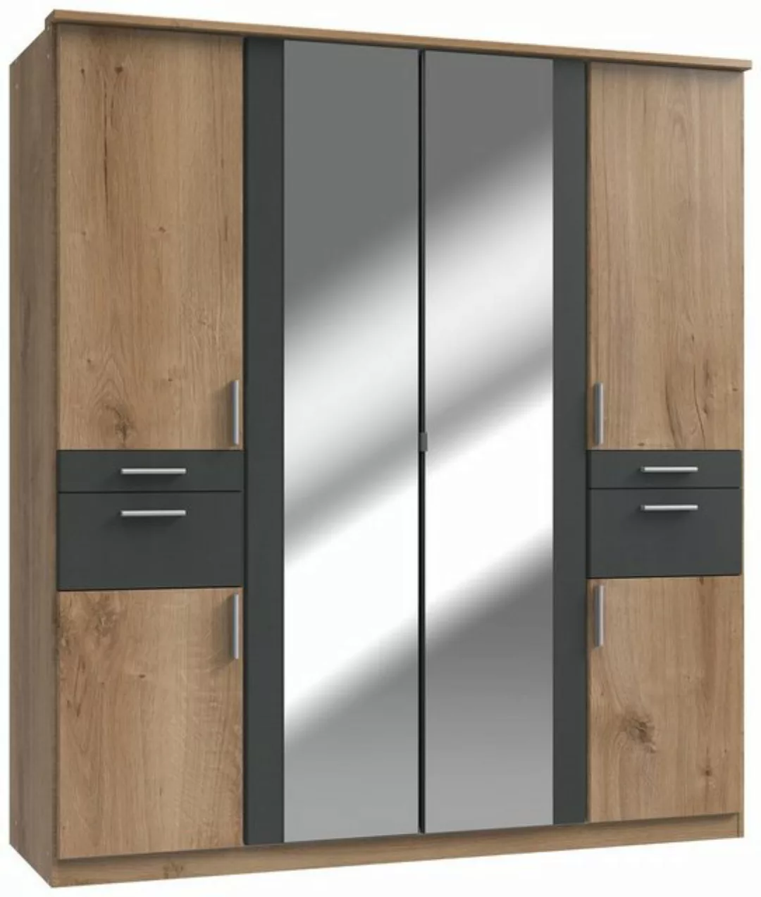 Stylefy Drehtürenschrank Embu (Kleiderschrank, Mehrzweckschrank) 5-türig, m günstig online kaufen