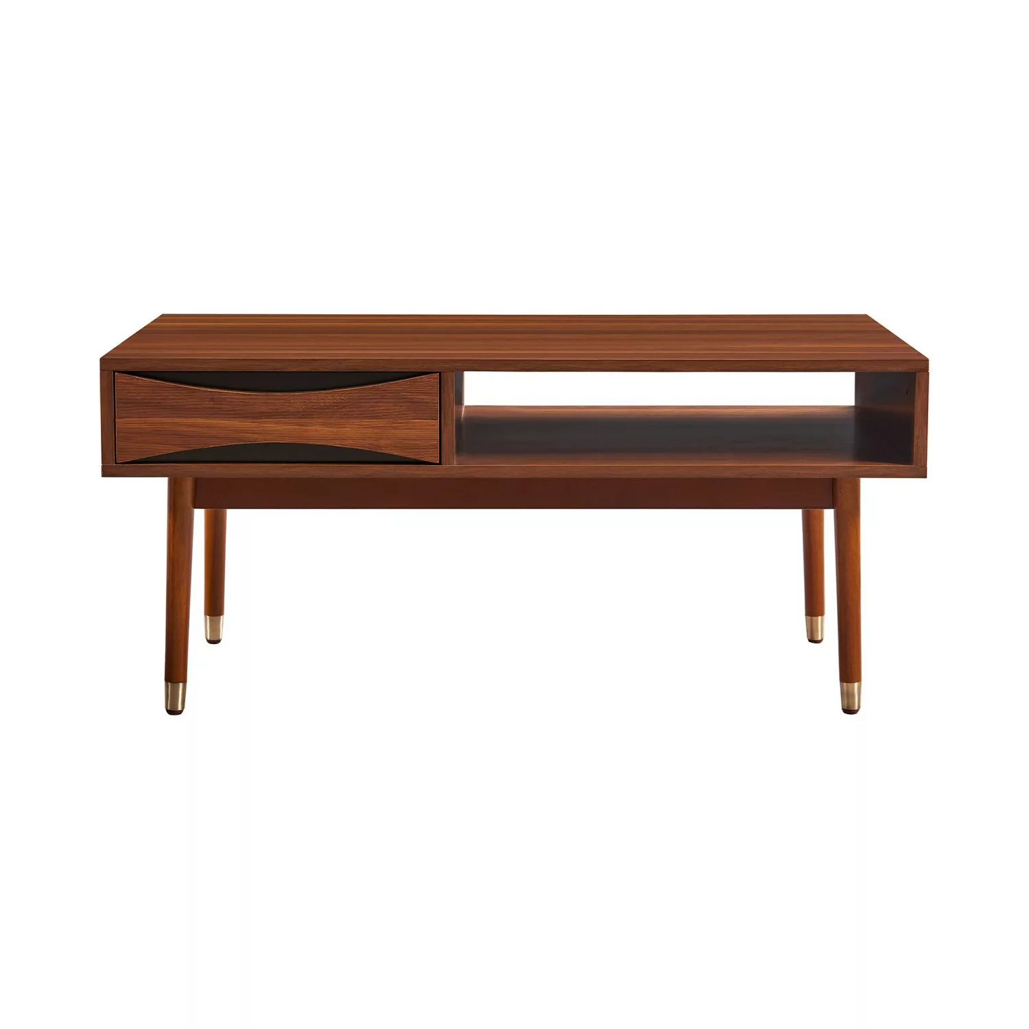 Teamson Home Dawson Mid-Century Modern Holz-Couchtisch für Wohnzimmer günstig online kaufen