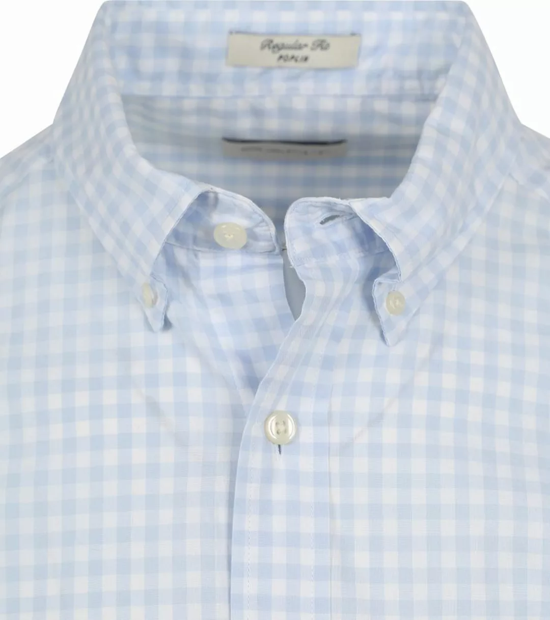 Vichy-Karohemd Button-down-­Kragen GANT blau günstig online kaufen