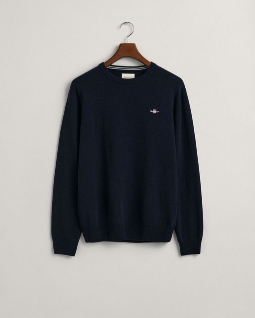 Gant Kapuzenpullover Superfine Lambswool Rundhalspullover günstig online kaufen