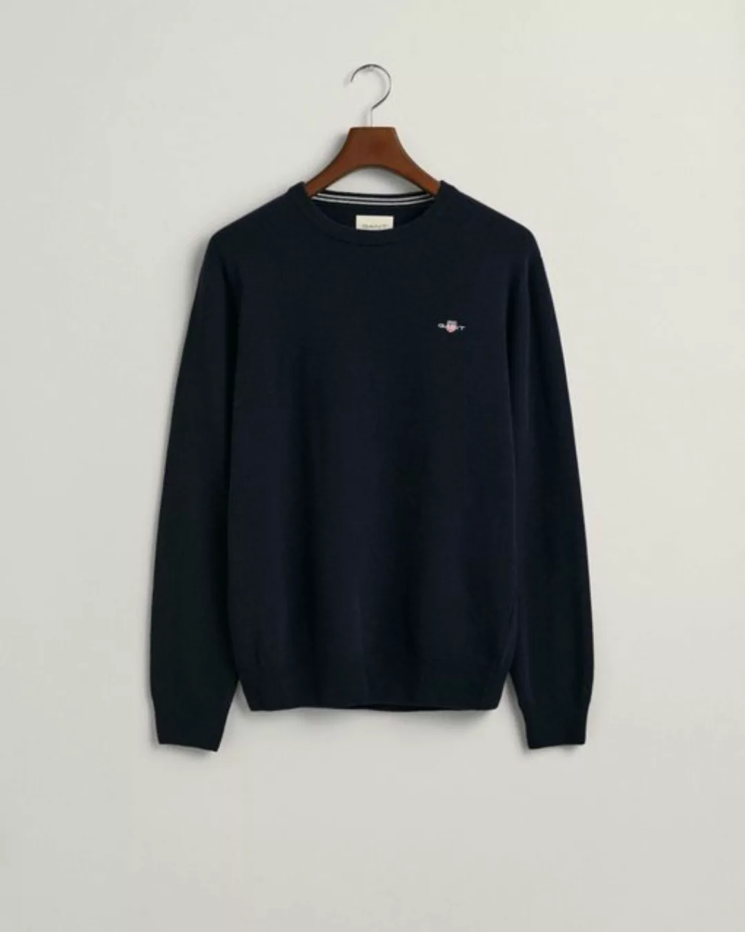 Gant Kapuzenpullover Superfine Lambswool Rundhalspullover günstig online kaufen