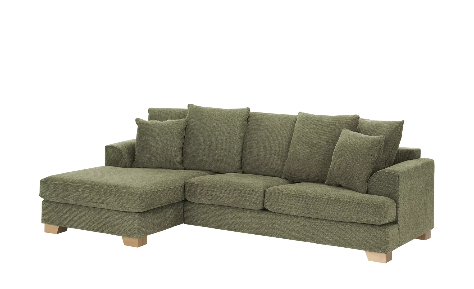 SOHO Ecksofa  Franka ¦ grün ¦ Maße (cm): B: 268 H: 87 T: 161 Polstermöbel > günstig online kaufen