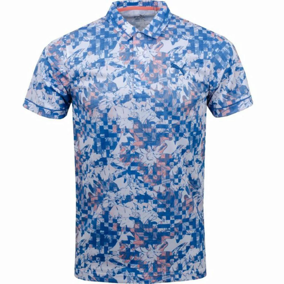 PUMA Poloshirt Puma Golf Polo Tech Pique Botanical Mehrfarbig Herren S günstig online kaufen