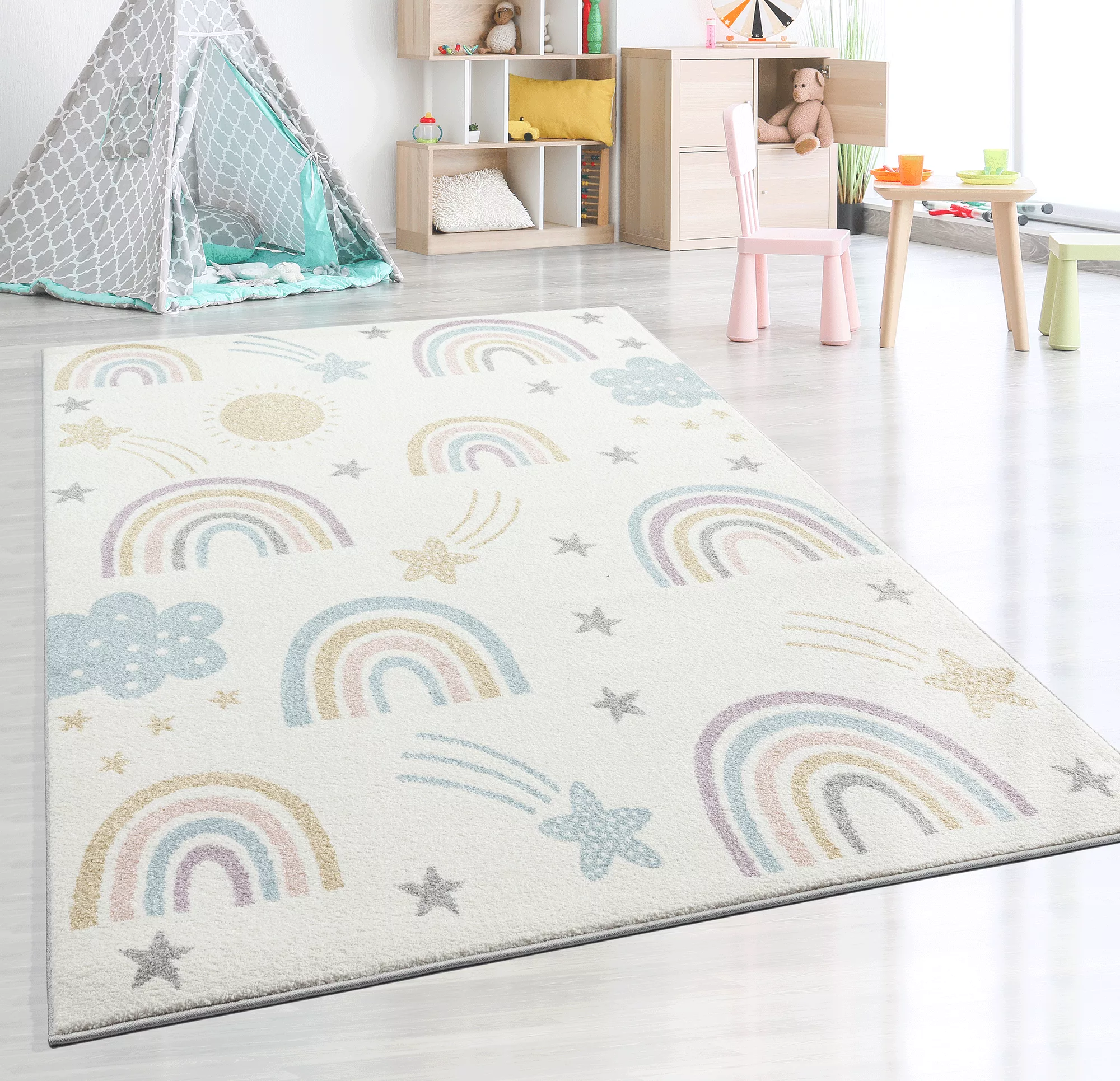 the carpet Teppich »Beat Kids«, rechteckig, 9 mm Höhe, Kids Kinderzimmer Te günstig online kaufen