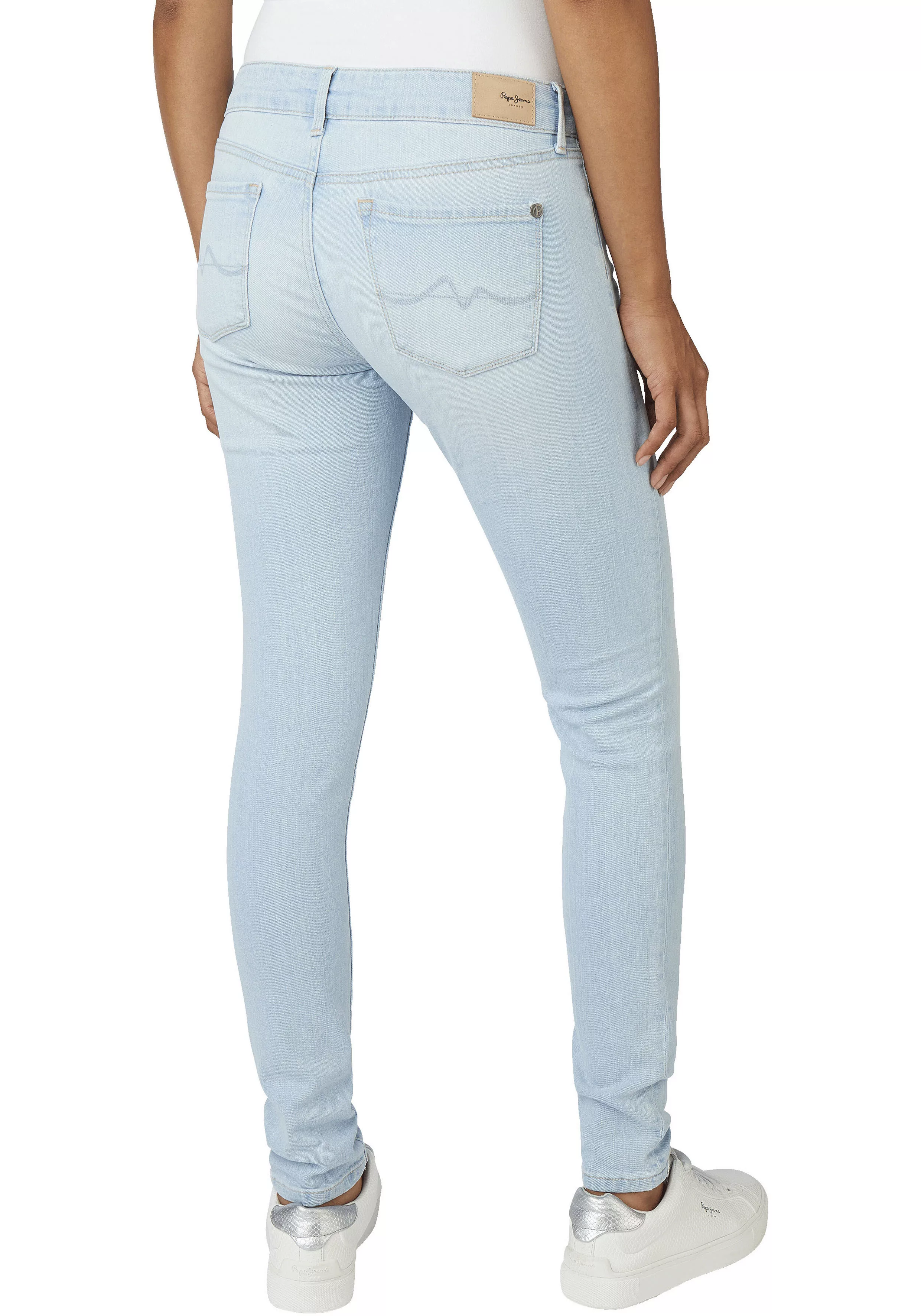 Pepe Jeans Skinny-fit-Jeans "SOHO", im 5-Pocket-Stil mit 1-Knopf Bund und S günstig online kaufen