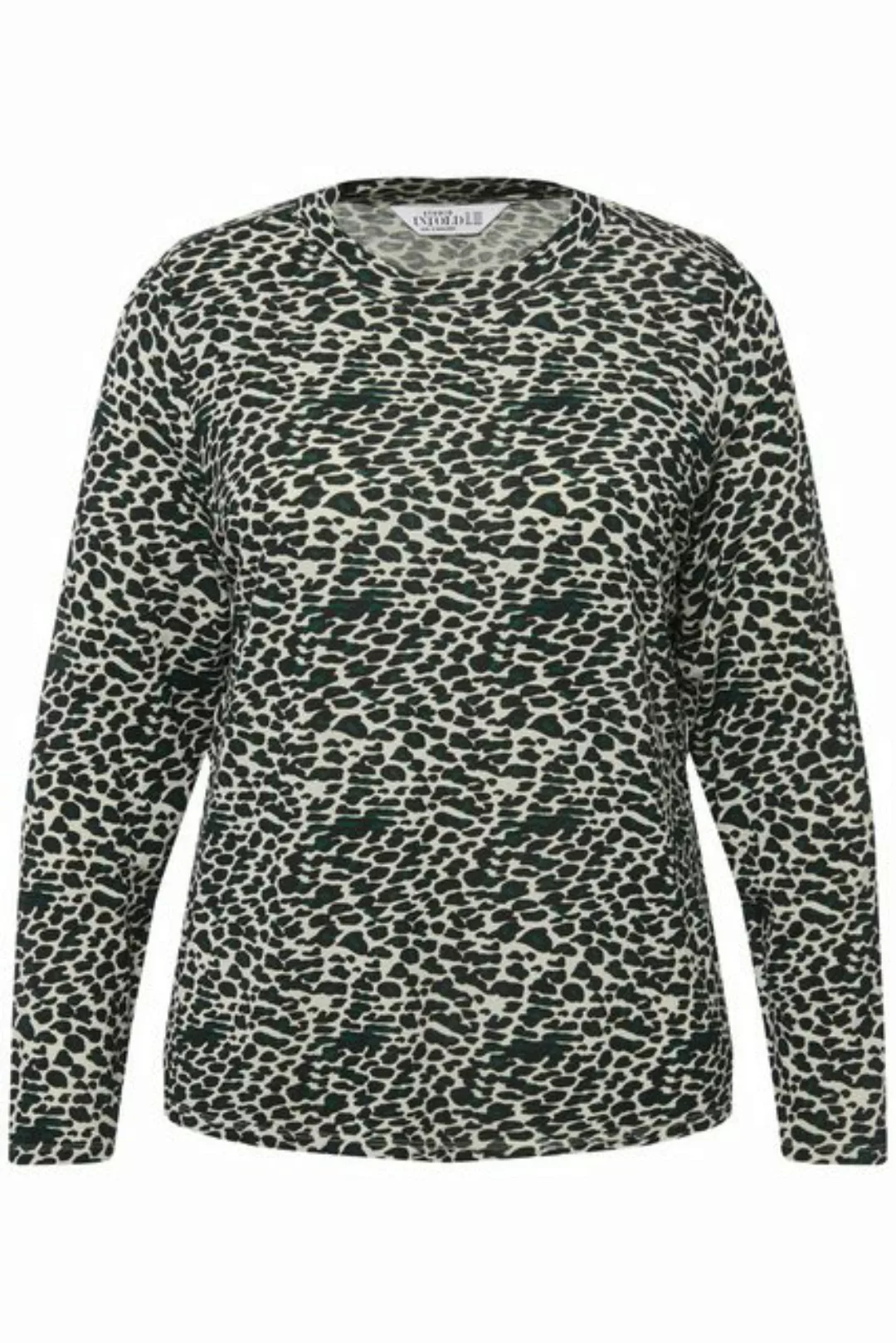 Studio Untold Longsleeve T-Shirt Slim Fit Leo Rundhals Langarm günstig online kaufen