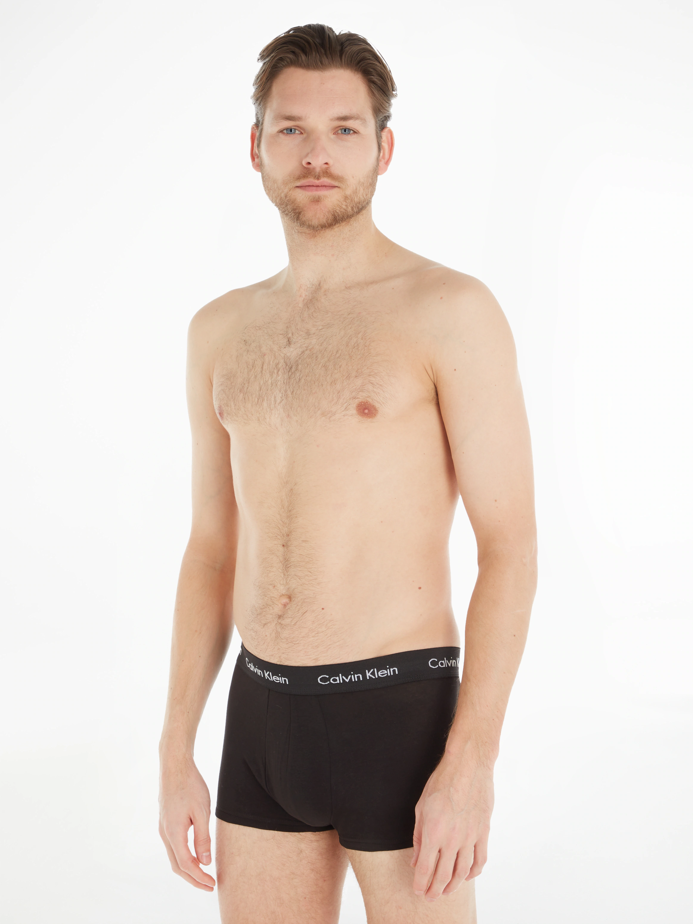 Calvin Klein 3-er Set Low Rise Trunks Schwarz günstig online kaufen
