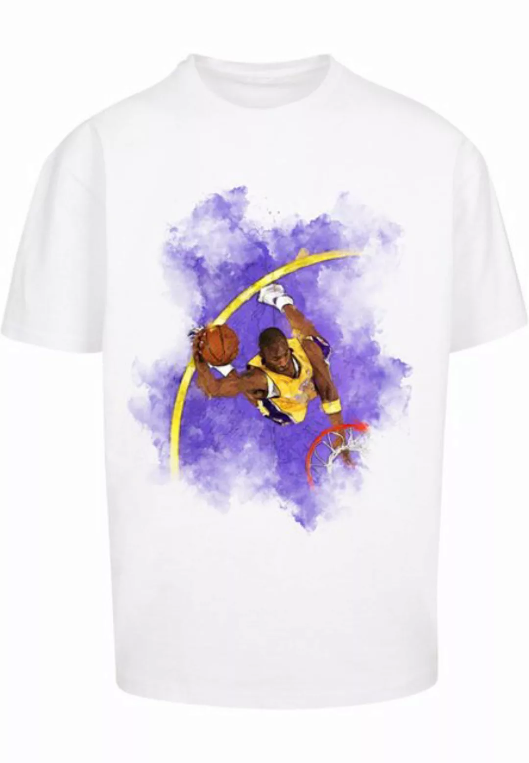 MisterTee T-Shirt Unisex Basketball Clouds 2.0 Oversize Tee (1-tlg) günstig online kaufen