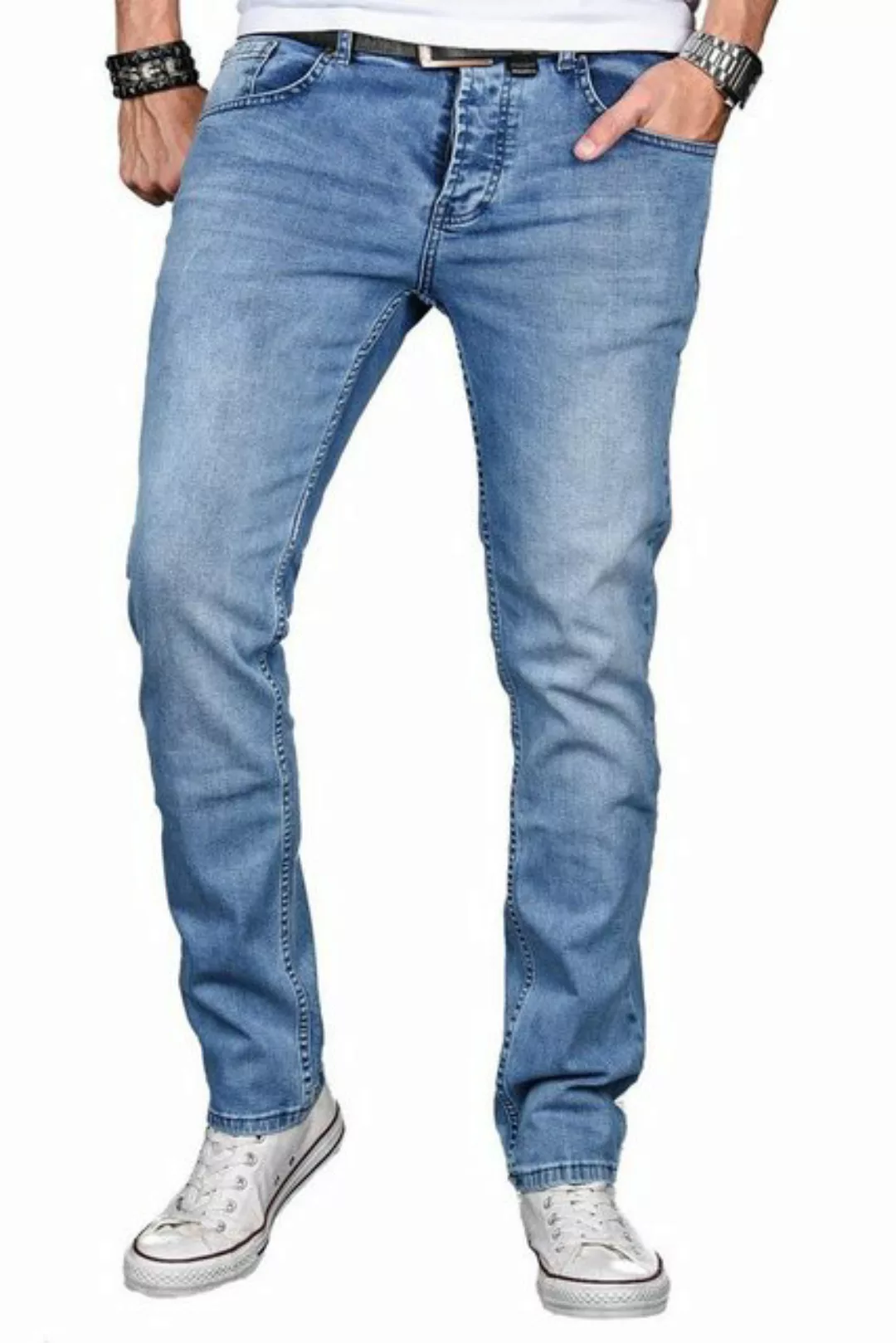 Alessandro Salvarini Slim-fit-Jeans "ASLuca", Stretch mit Elasthan günstig online kaufen