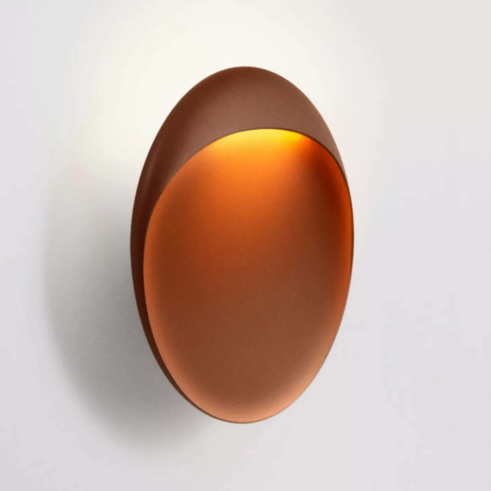 Louis Poulsen Flindt Wandlampe Ø30cm corten 3.000K günstig online kaufen