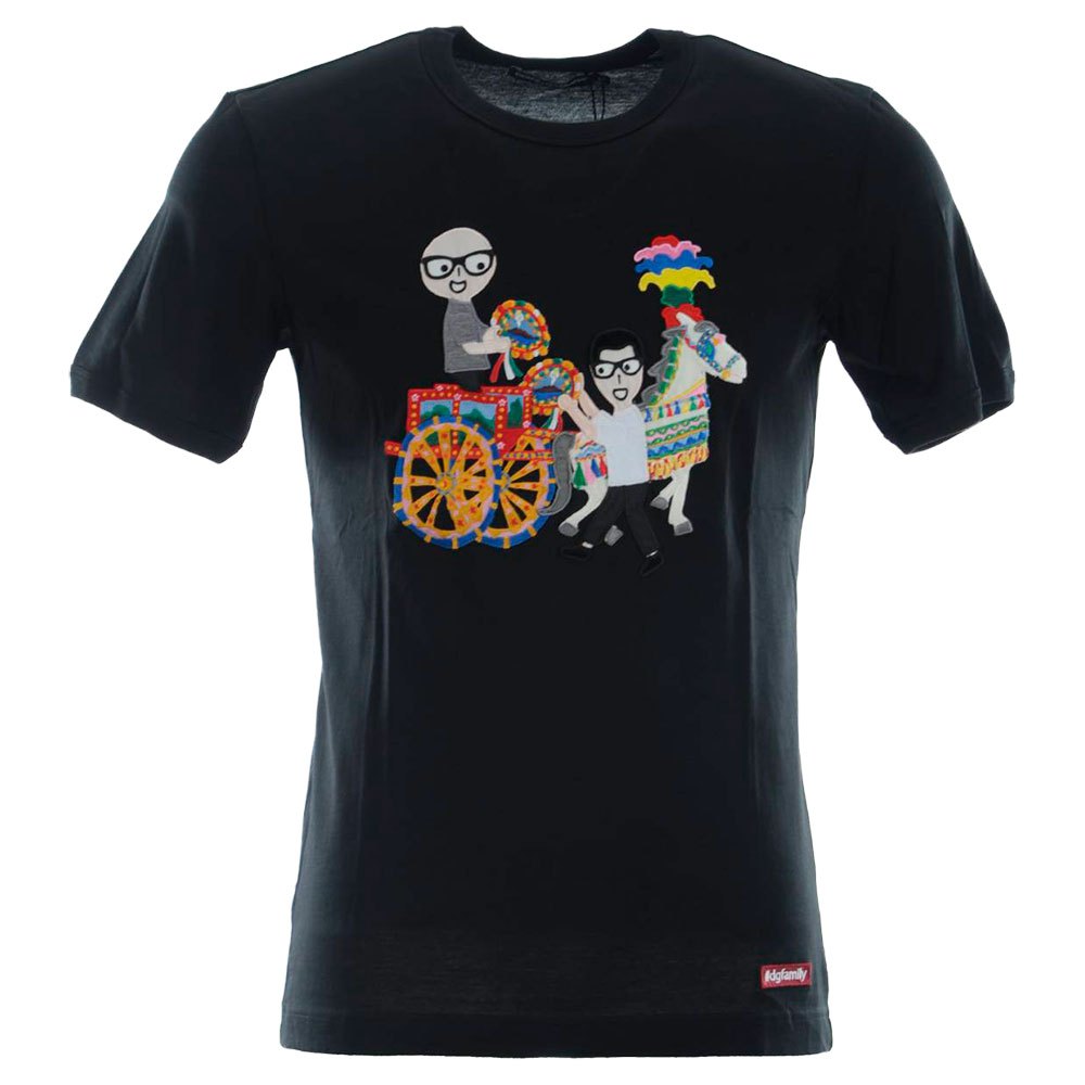 Dolce & Gabbana 738283 Kurzarm Rundhalsausschnitt T-shirt 54 Black günstig online kaufen