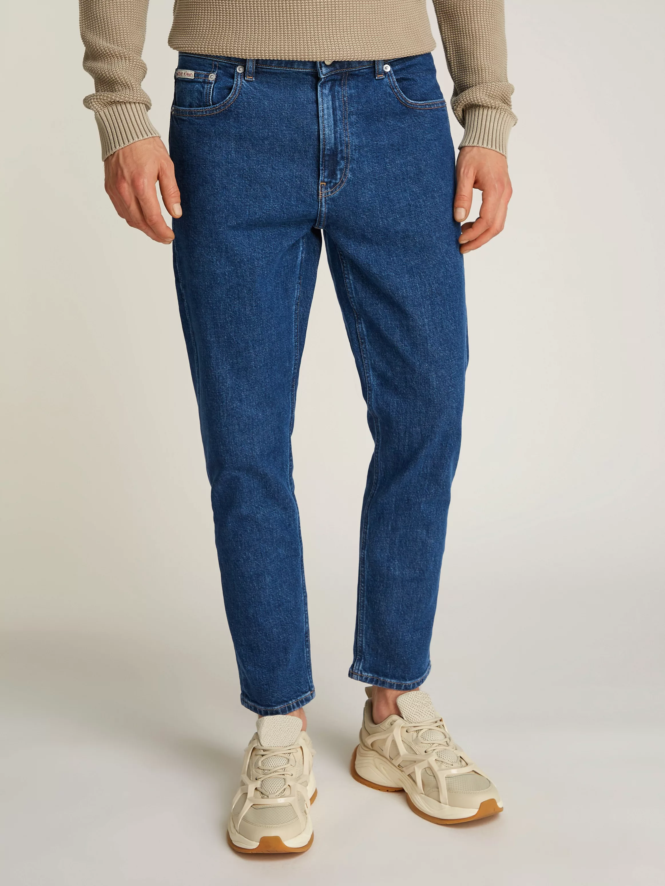 Calvin Klein Jeans Straight-Jeans "DAD JEANS", Logodruck, Coinpocket günstig online kaufen