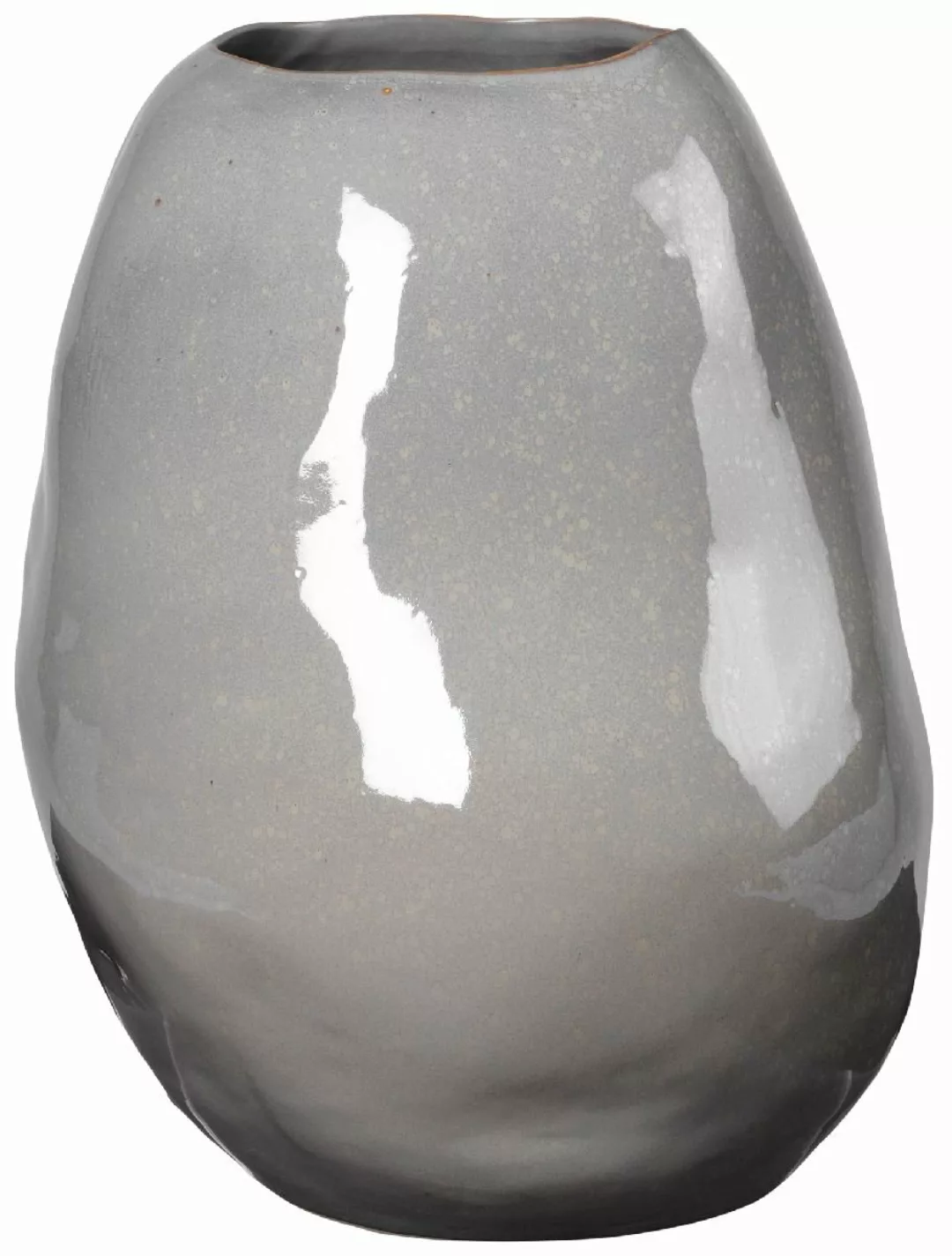 Broste Copenhagen Vasen Organic Vase Drizzle 43 cm günstig online kaufen