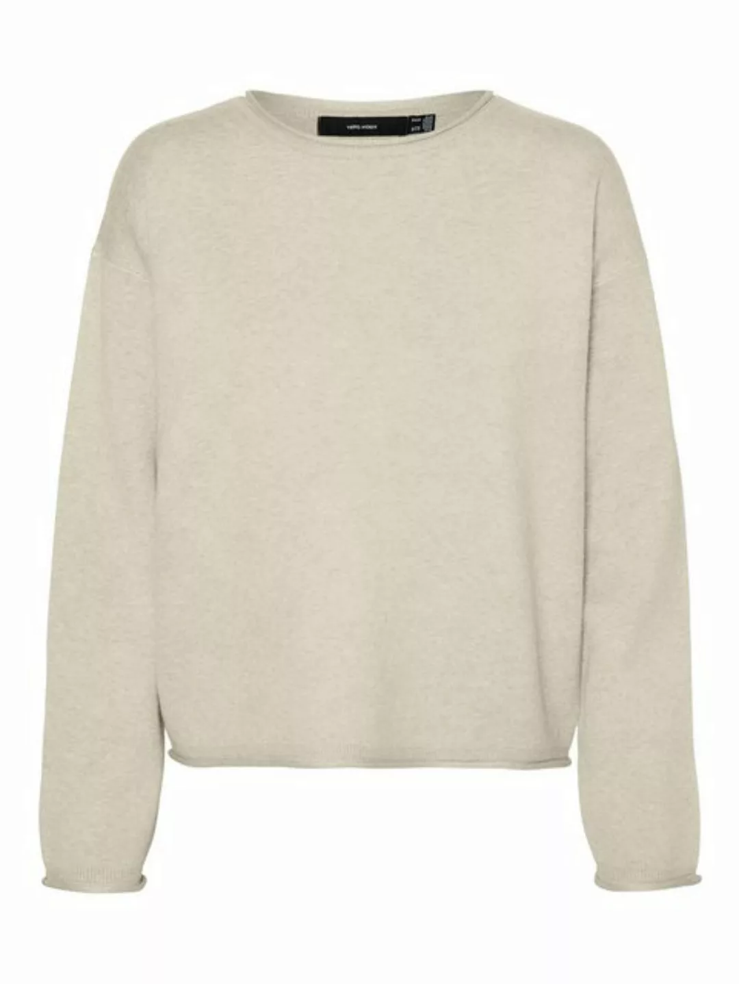 Vero Moda Strickpullover VMGOLD ROLL LS O-NECK PULLOVER GA günstig online kaufen