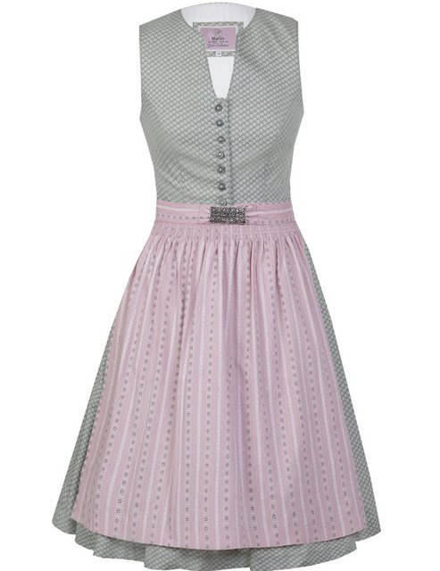 MarJo Dirndl 'Selene' Traditionell 573358, Lindgrün Rosé - 58c günstig online kaufen